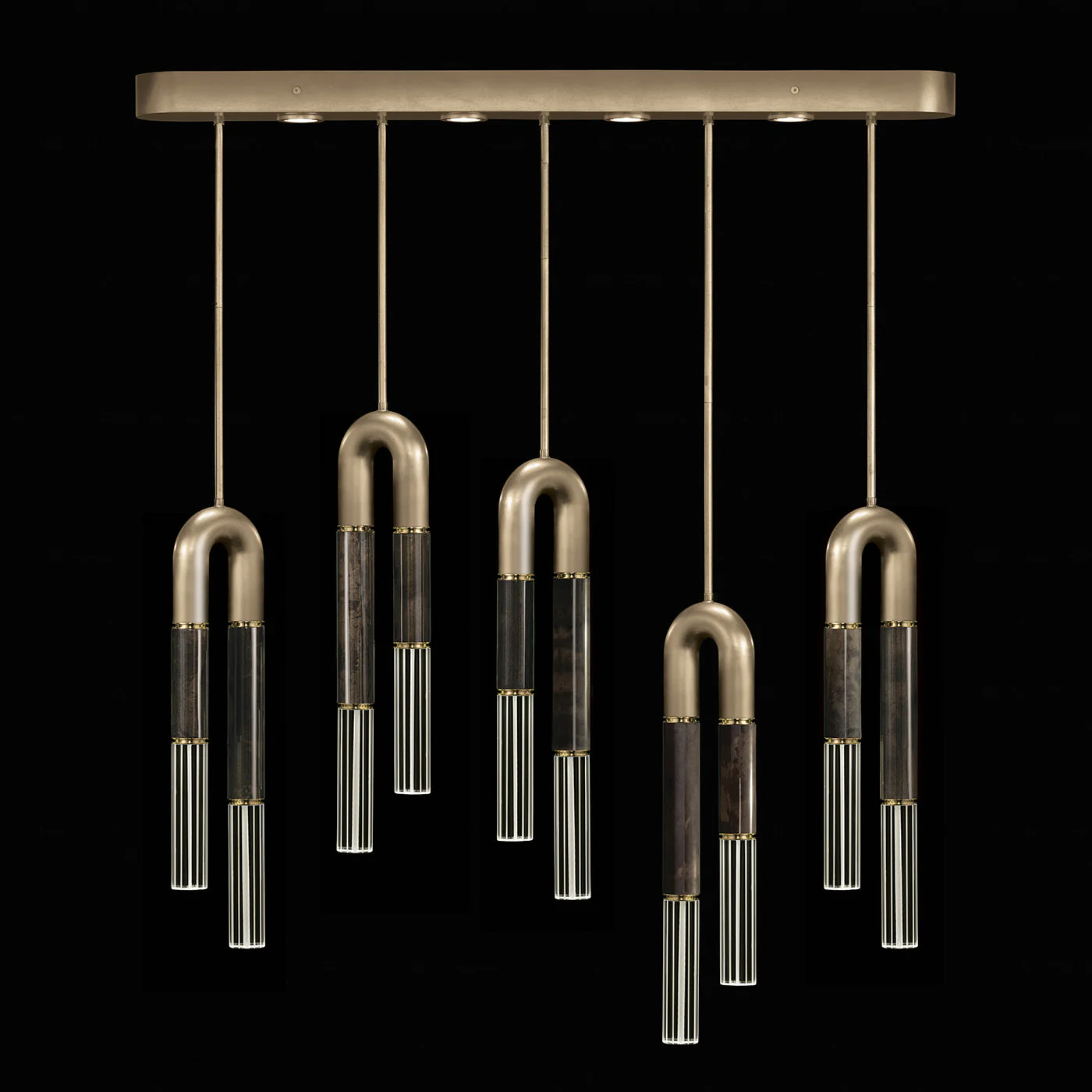 Fine Art Antonia 51.5"W Linear Pendant - Image 26