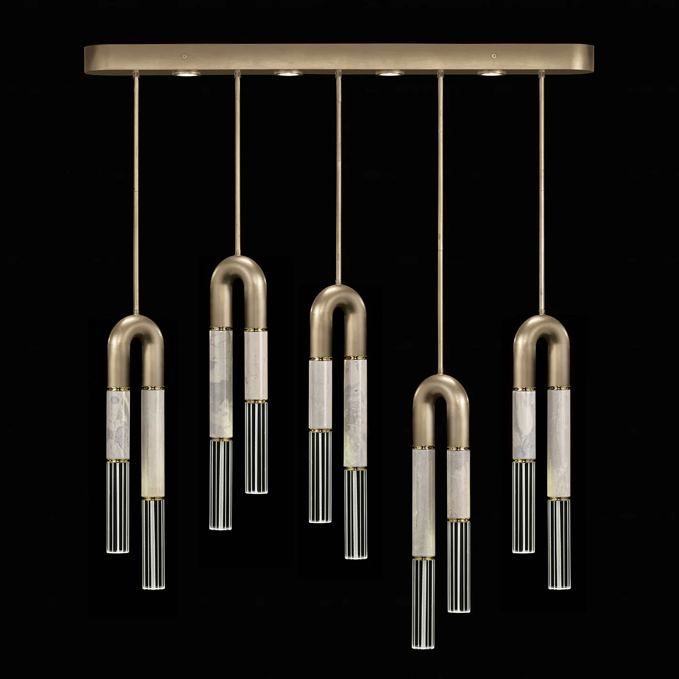 Fine Art Antonia 51.5"W Linear Pendant - Image 27