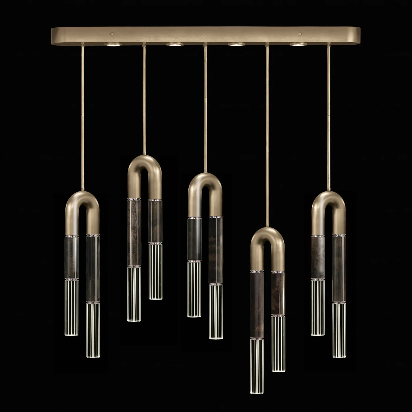 Fine Art Antonia 51.5"W Linear Pendant - Image 29