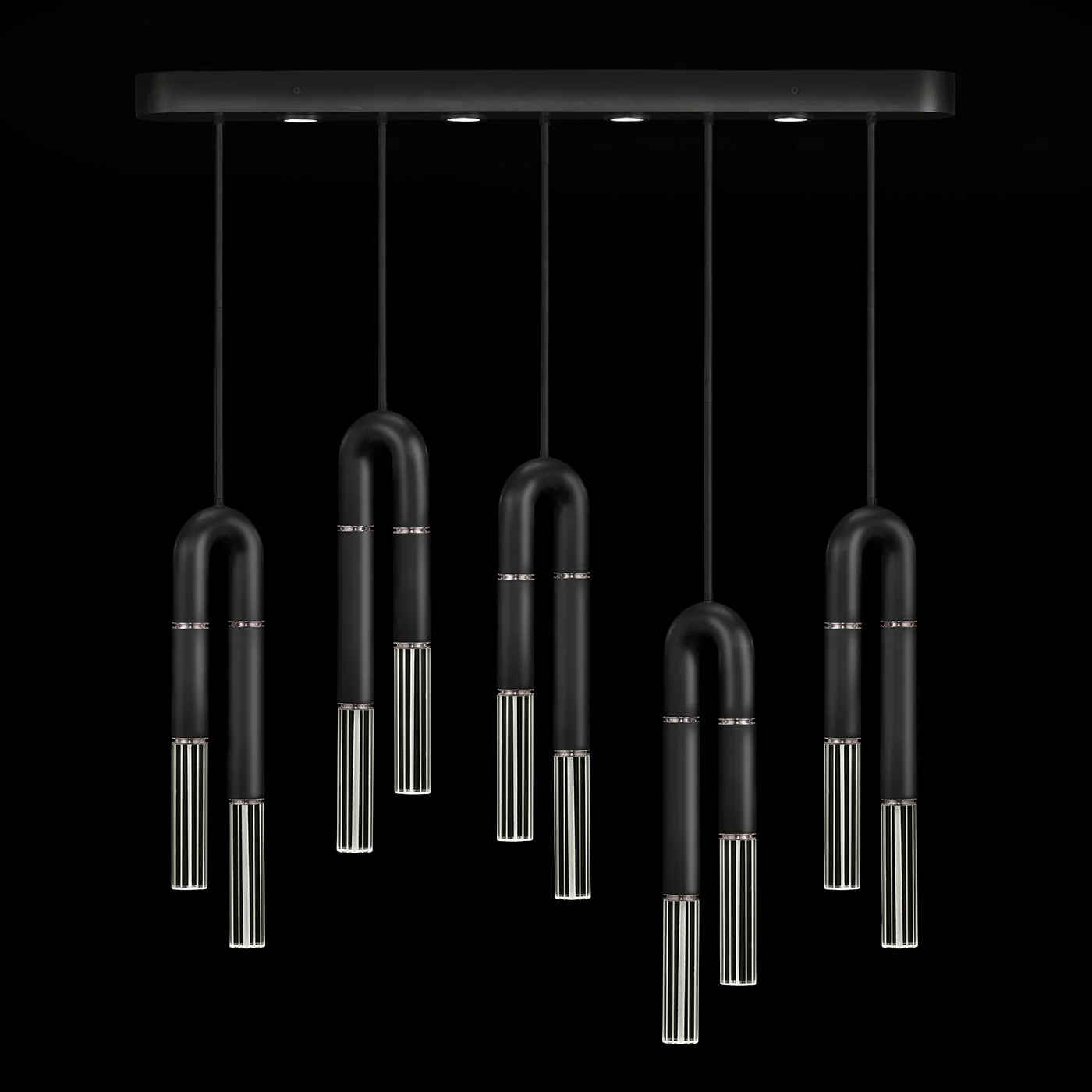 Fine Art Antonia 51.5"W Linear Pendant - Image 4