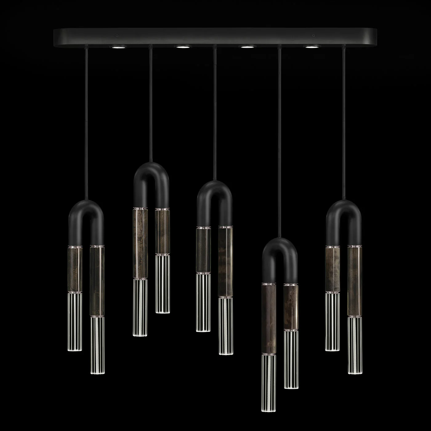 Fine Art Antonia 51.5"W Linear Pendant - Image 5
