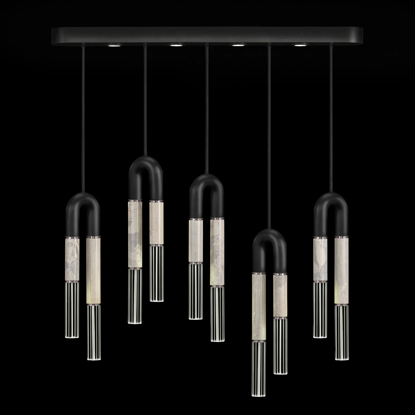 Fine Art Antonia 51.5"W Linear Pendant - Image 6