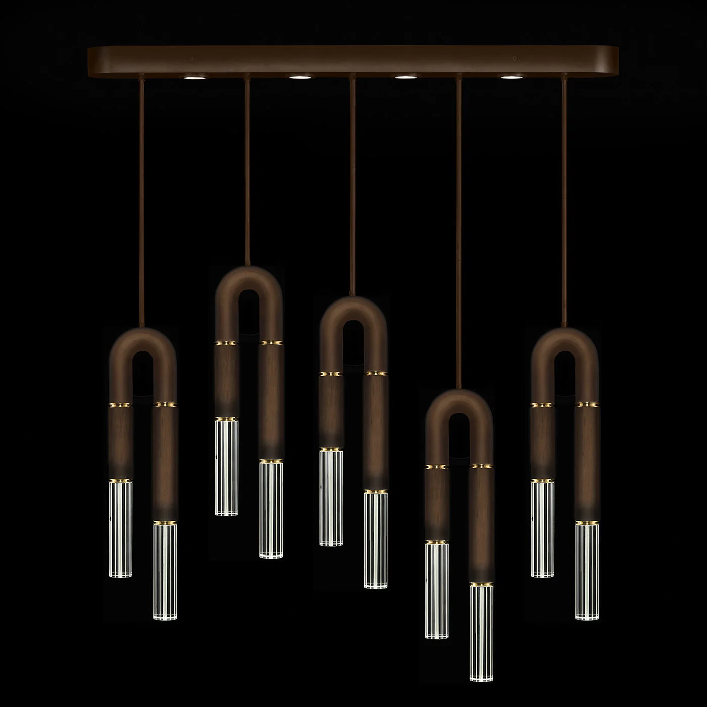 Fine Art Antonia 51.5"W Linear Pendant - Image 7