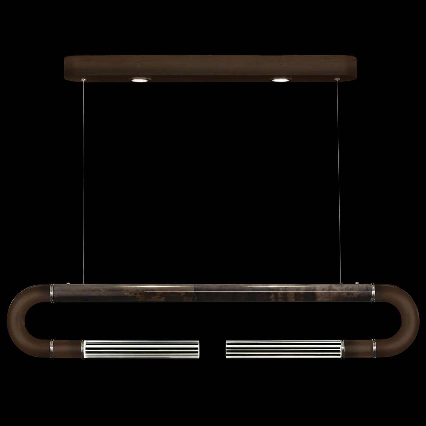 Fine Art Antonia 52"W Linear Pendant - Image 11