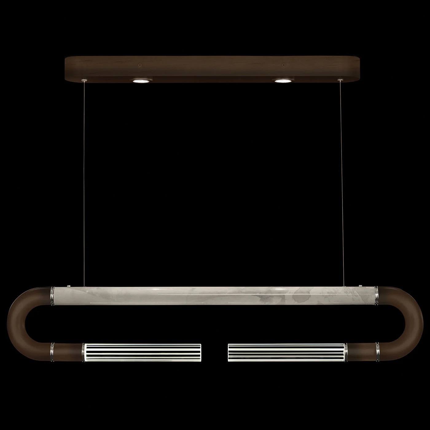 Fine Art Antonia 52"W Linear Pendant - Image 12