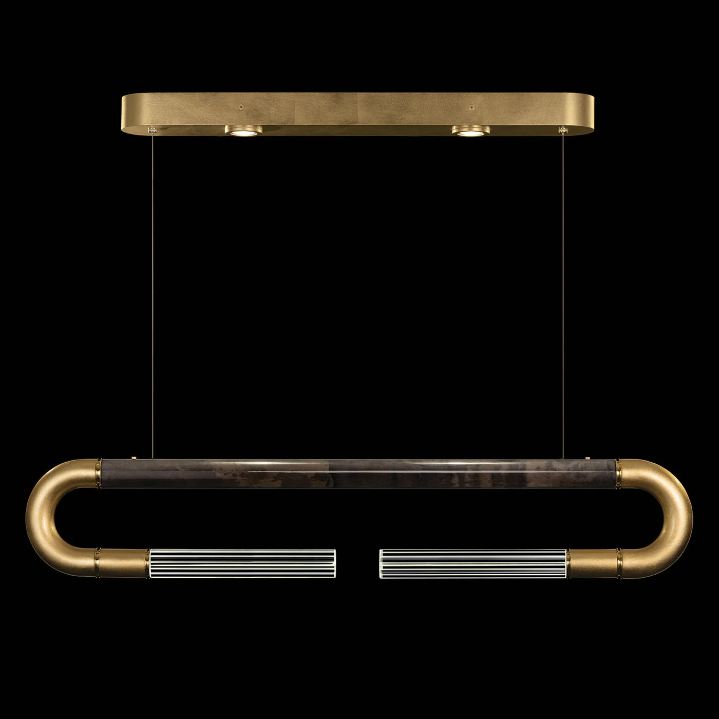 Fine Art Antonia 52"W Linear Pendant - Image 14