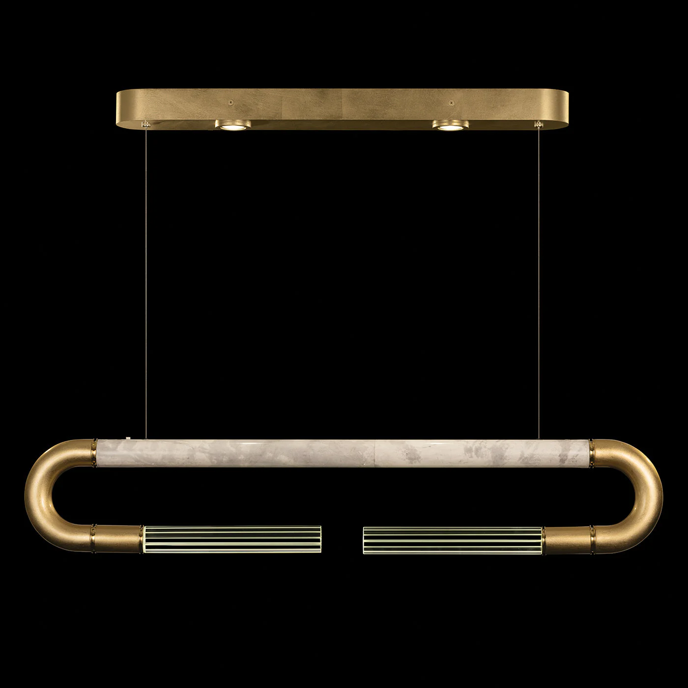 Fine Art Antonia 52"W Linear Pendant - Image 15