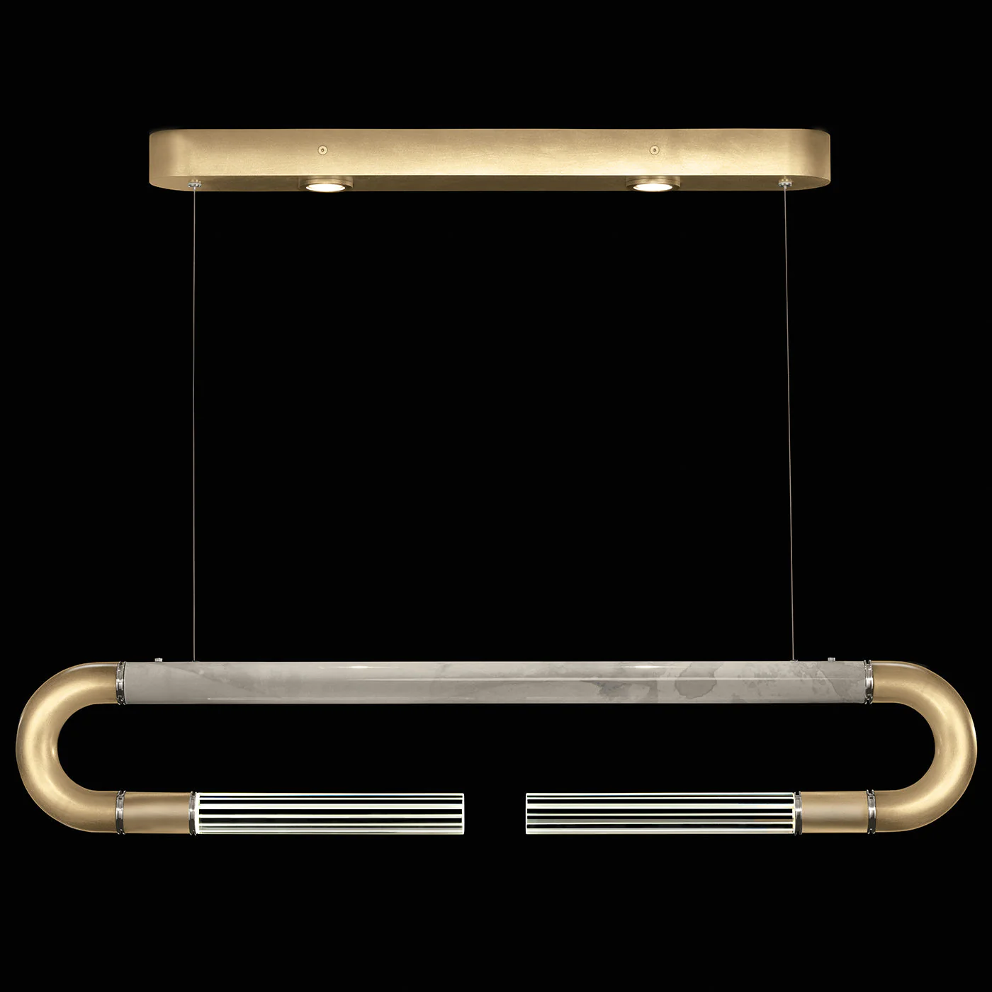 Fine Art Antonia 52"W Linear Pendant - Image 18