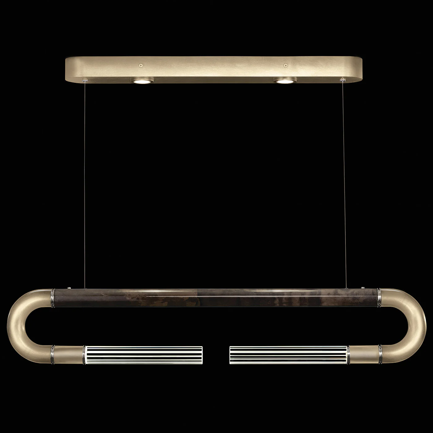 Fine Art Antonia 52"W Linear Pendant - Image 29