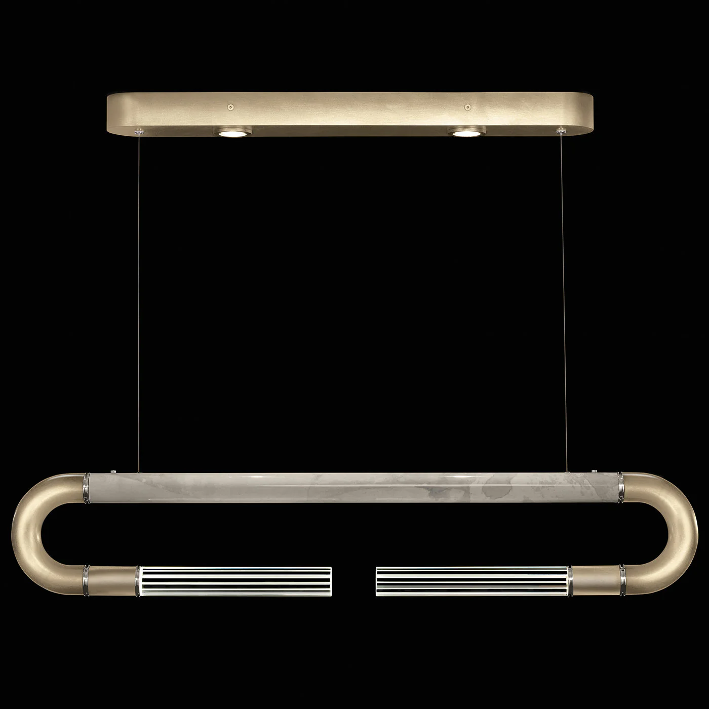 Fine Art Antonia 52"W Linear Pendant - Image 30