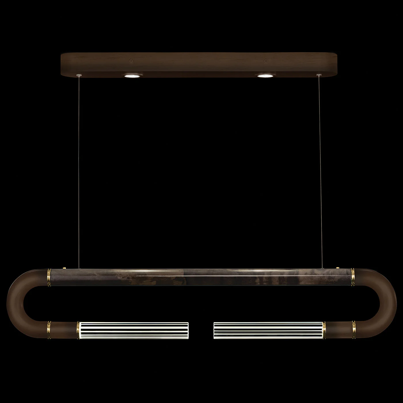 Fine Art Antonia 52"W Linear Pendant - Image 8