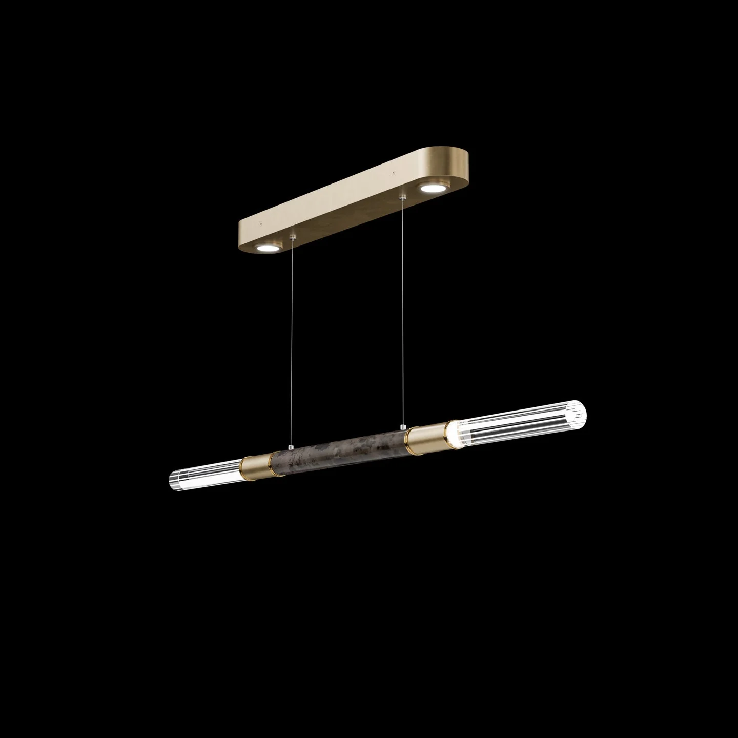 Fine Art Antonia 62"W Linear Pendant - Image 28