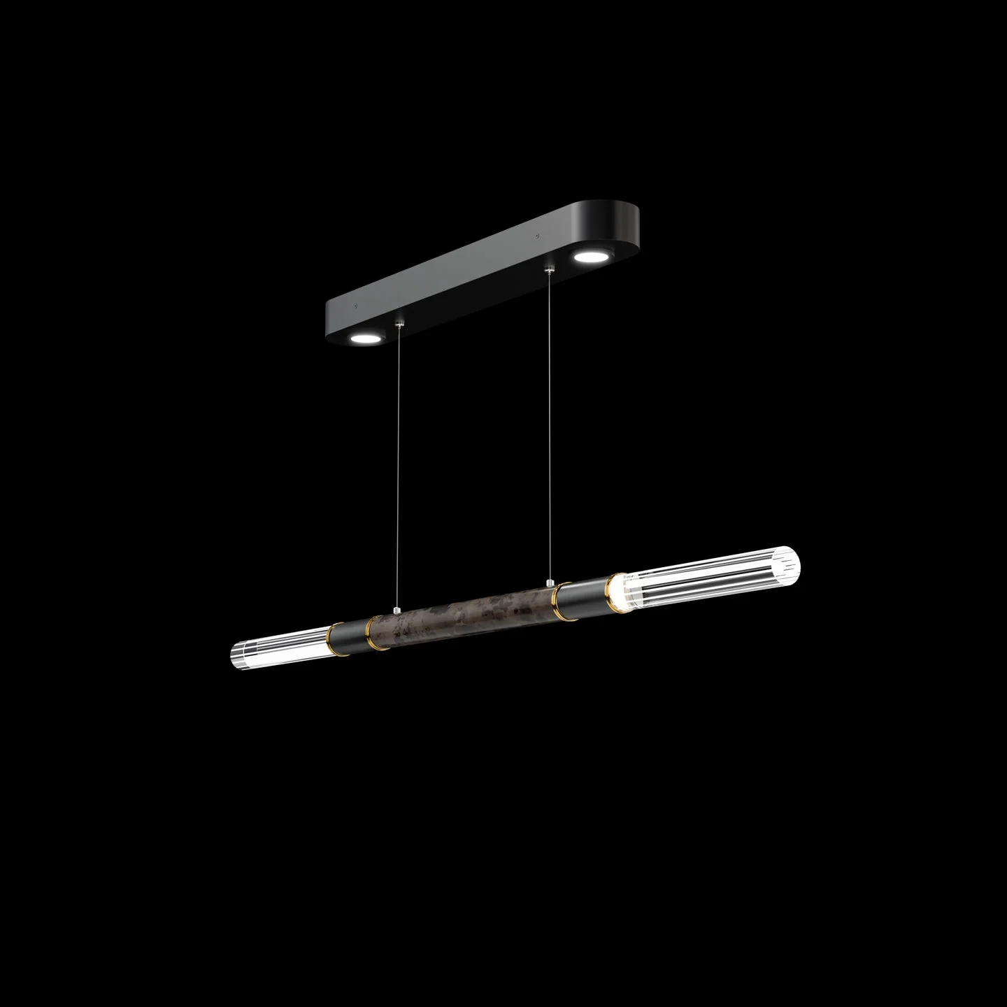 Fine Art Antonia 62"W Linear Pendant - Image 4