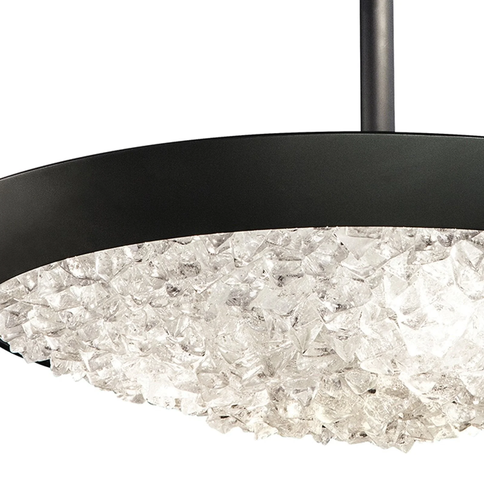 Fine Art Arctic Halo 20" Round Semi Flush Mount - Image 2