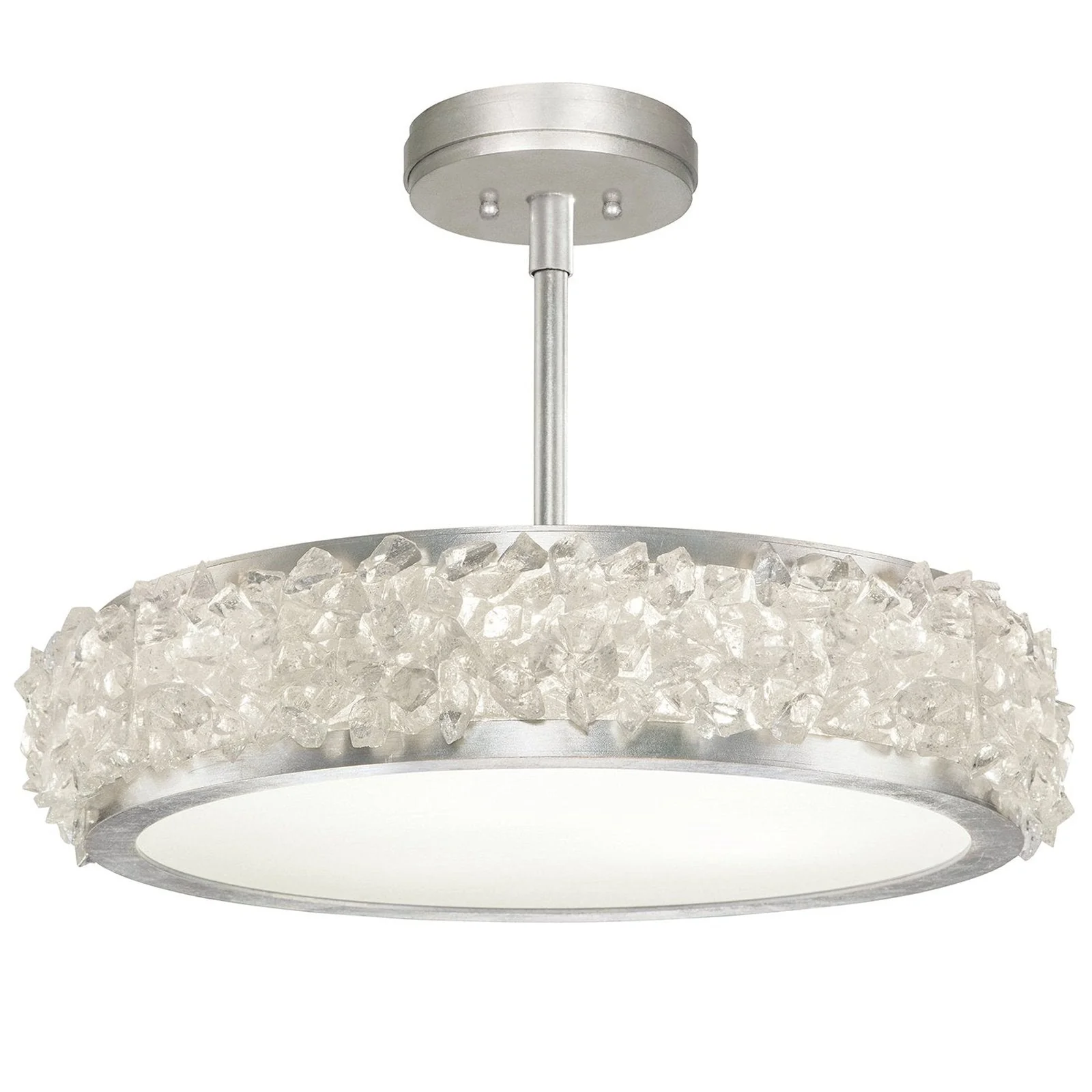 Fine Art Arctic Halo 23" Round Semi Flush Mount - Image 13