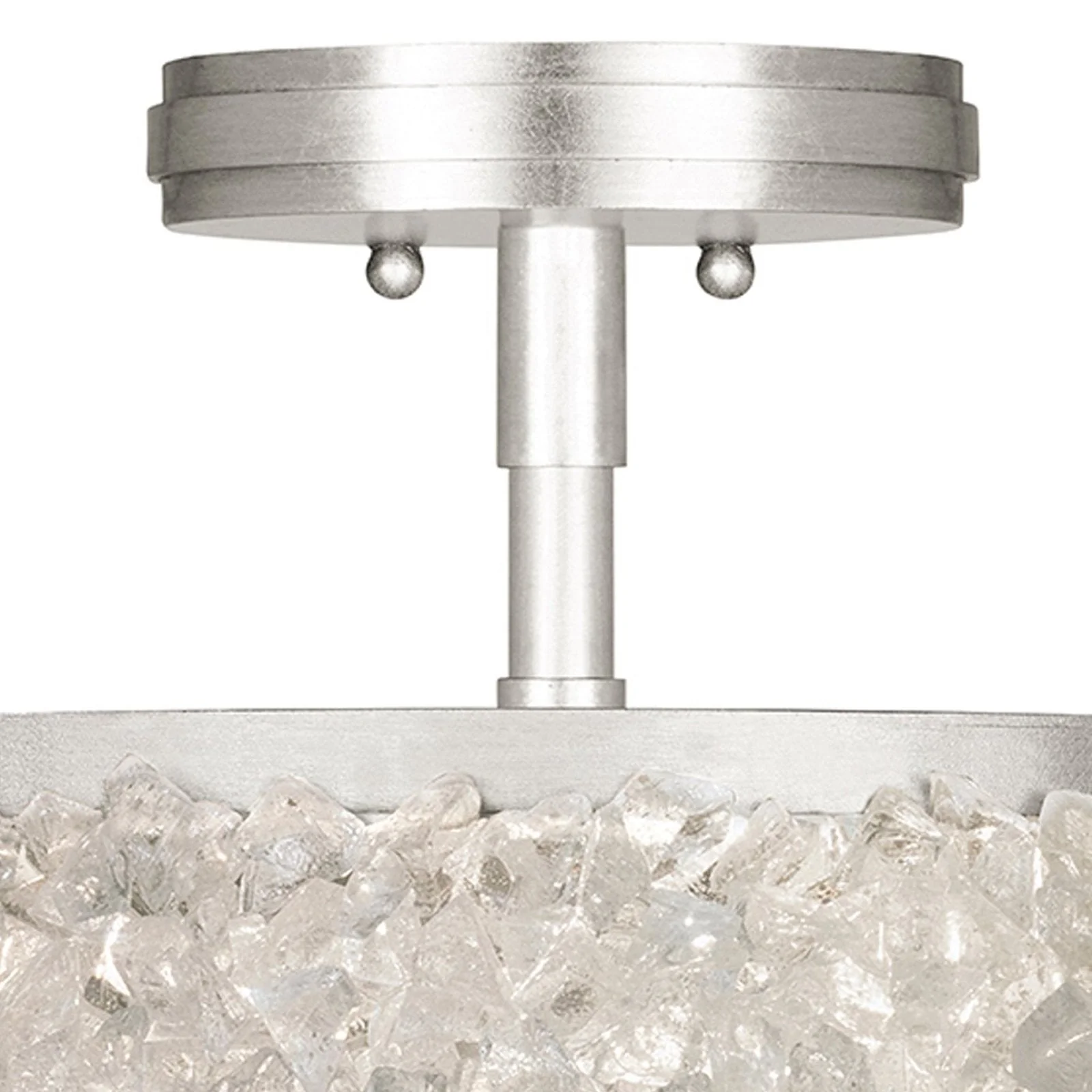 Fine Art Arctic Halo 23" Round Semi Flush Mount - Image 15