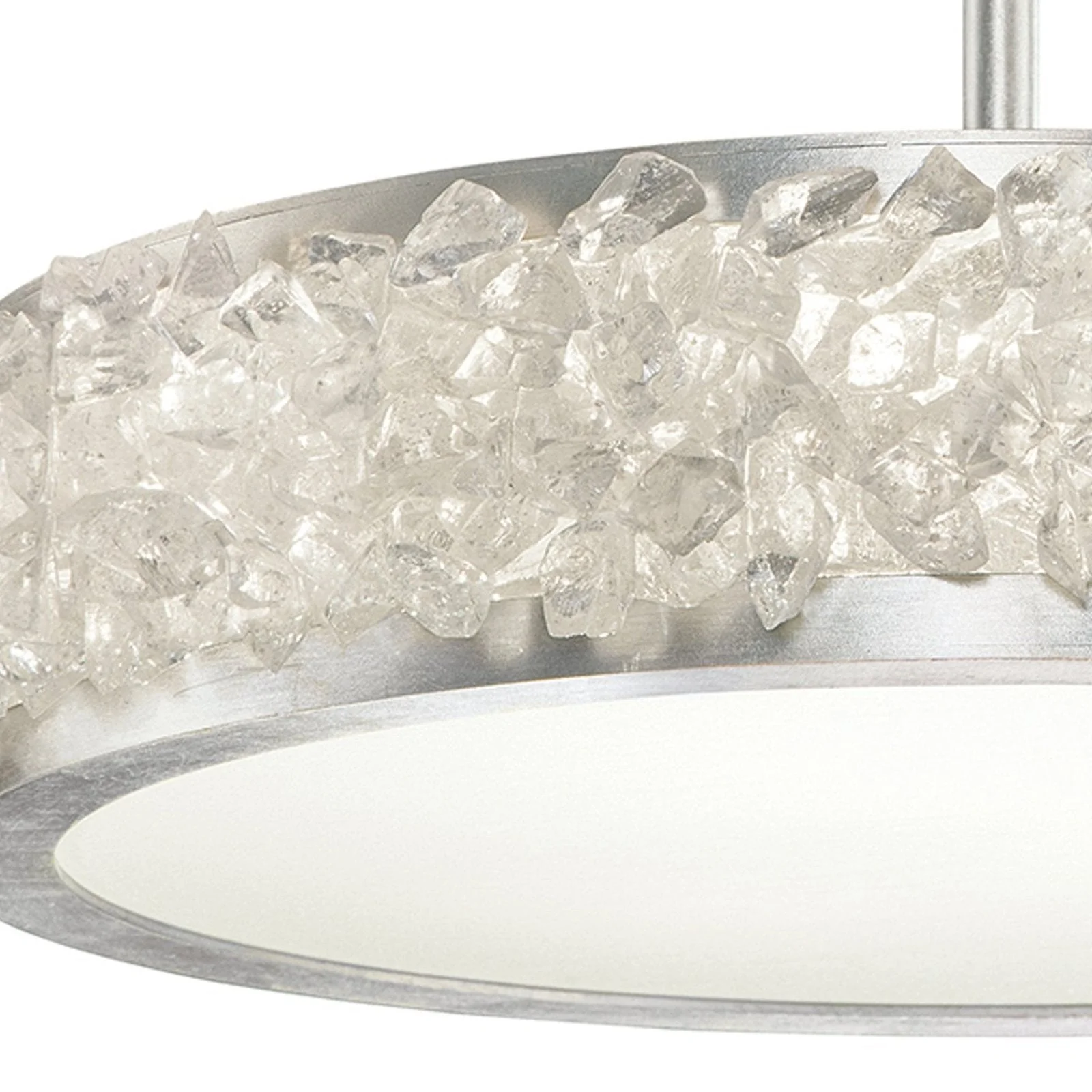 Fine Art Arctic Halo 23" Round Semi Flush Mount - Image 16