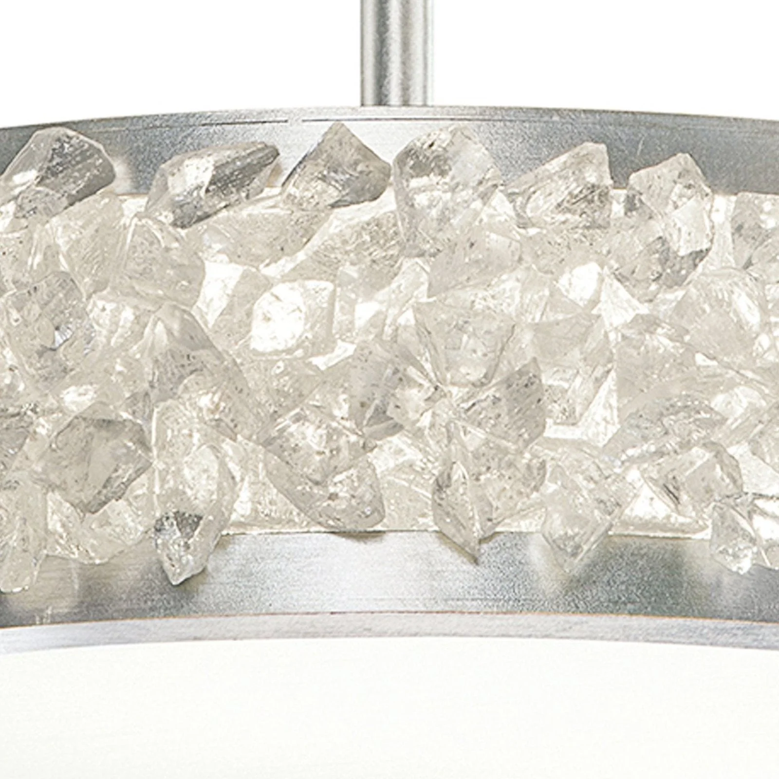 Fine Art Arctic Halo 23" Round Semi Flush Mount - Image 17