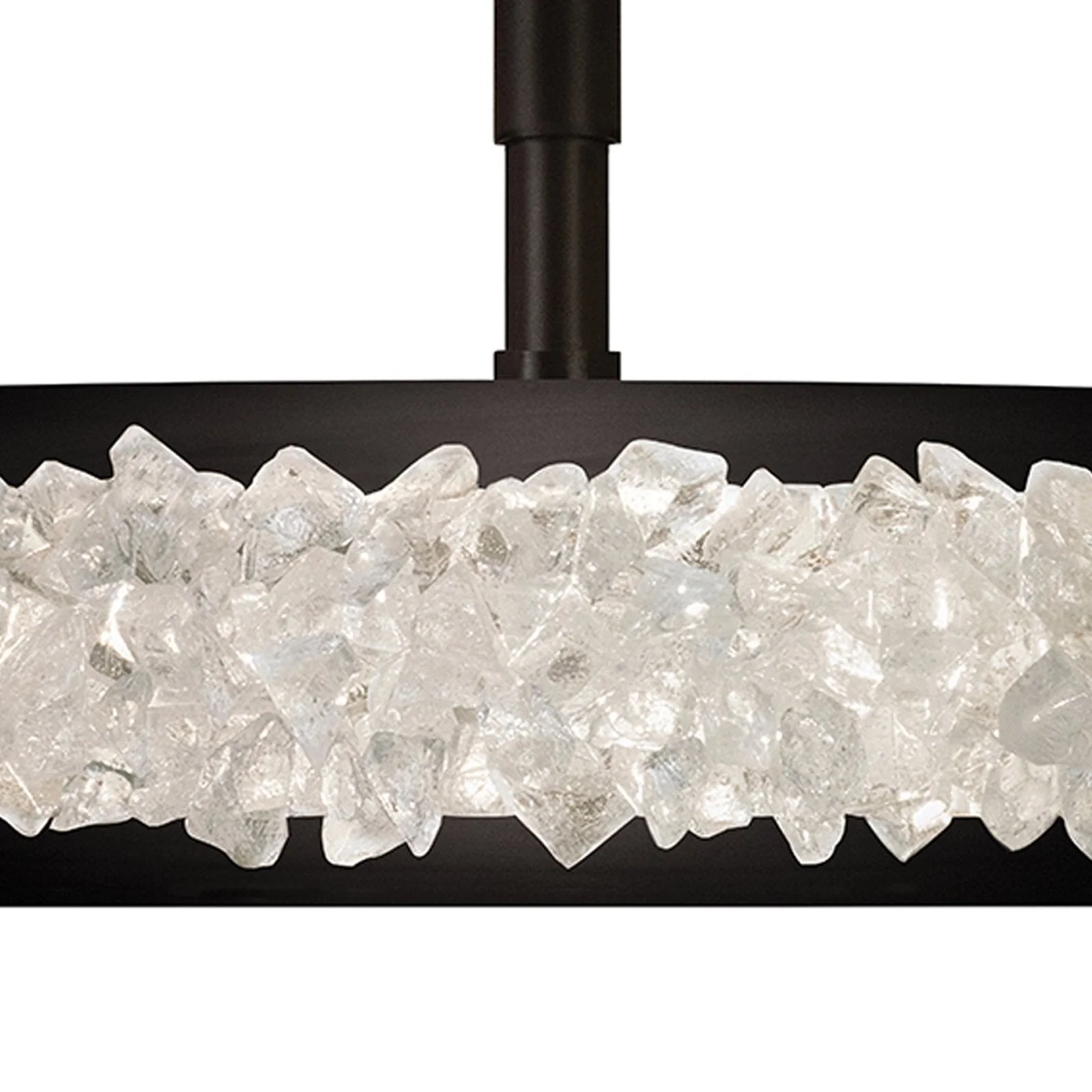 Fine Art Arctic Halo 23" Round Semi Flush Mount - Image 4