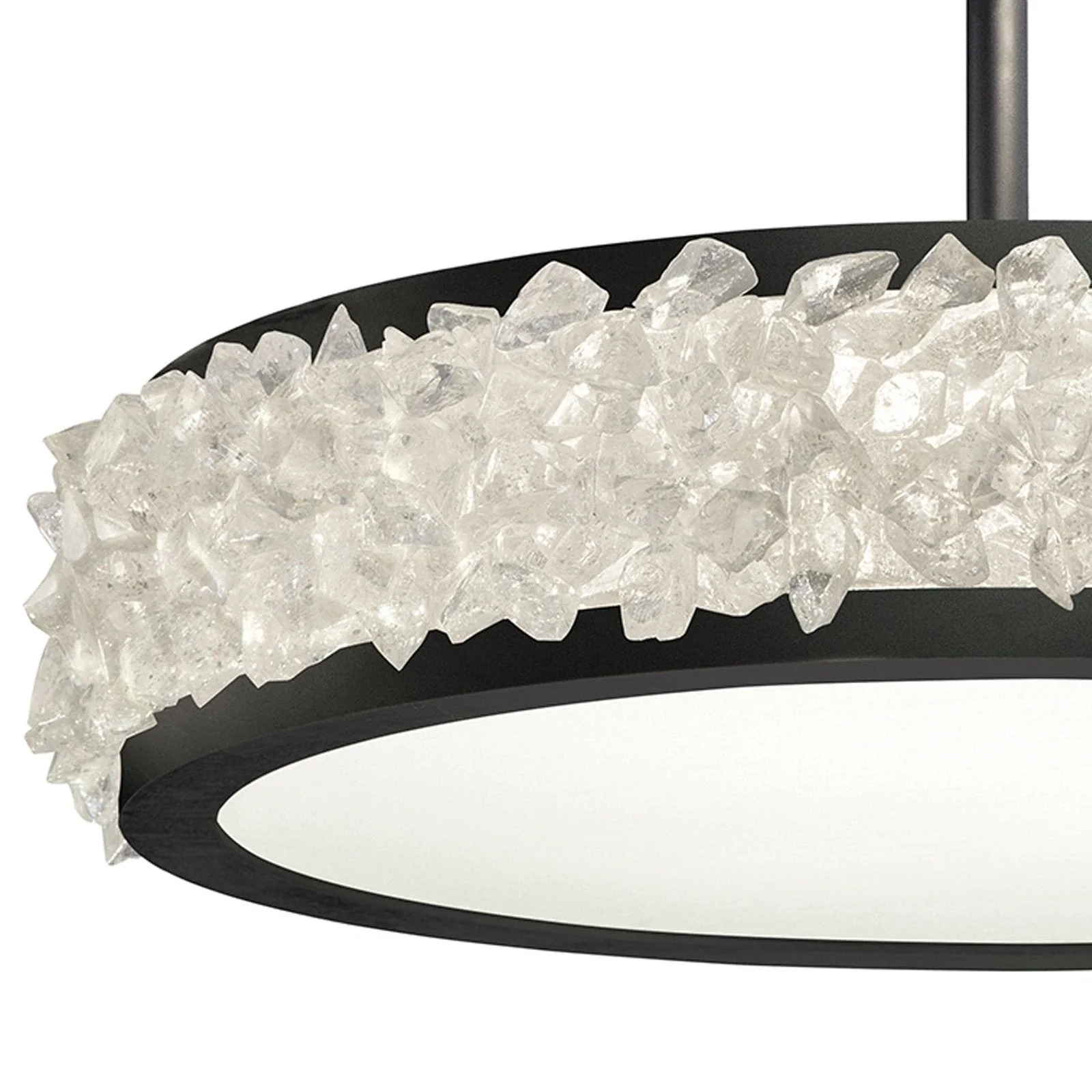 Fine Art Arctic Halo 23" Round Semi Flush Mount - Image 5