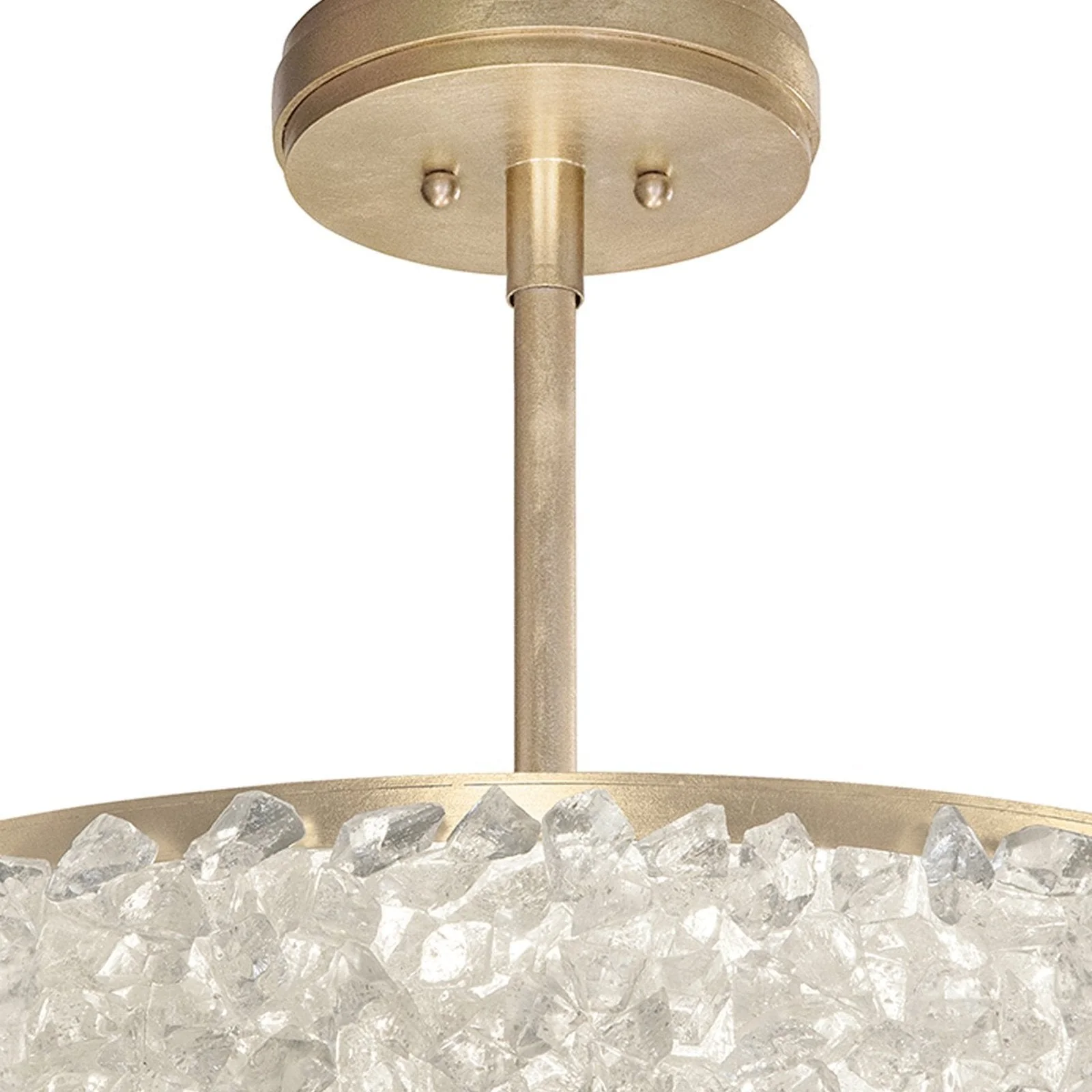 Fine Art Arctic Halo 23" Round Semi Flush Mount - Image 9