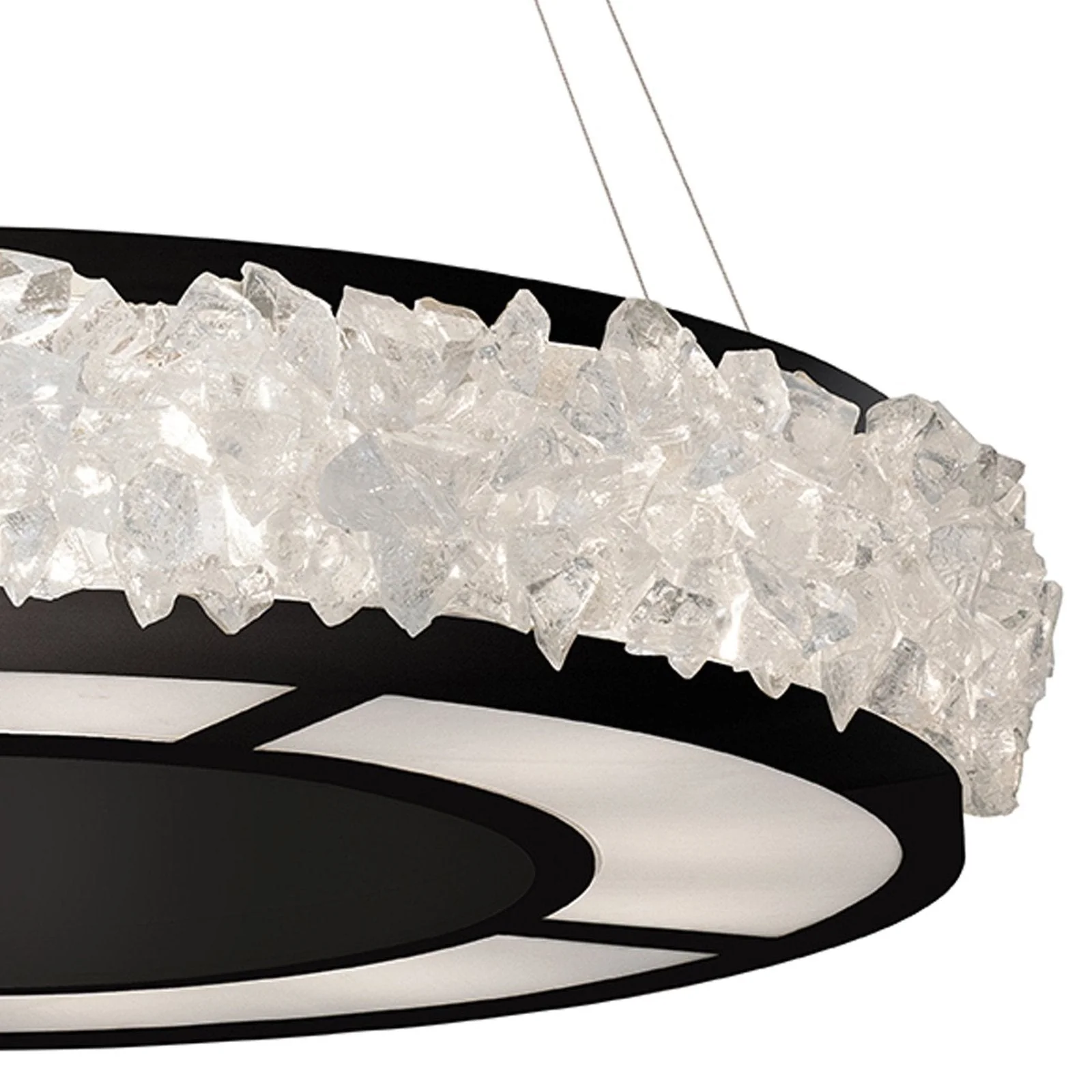 Fine Art Arctic Halo 30" Round Pendant - Image 3