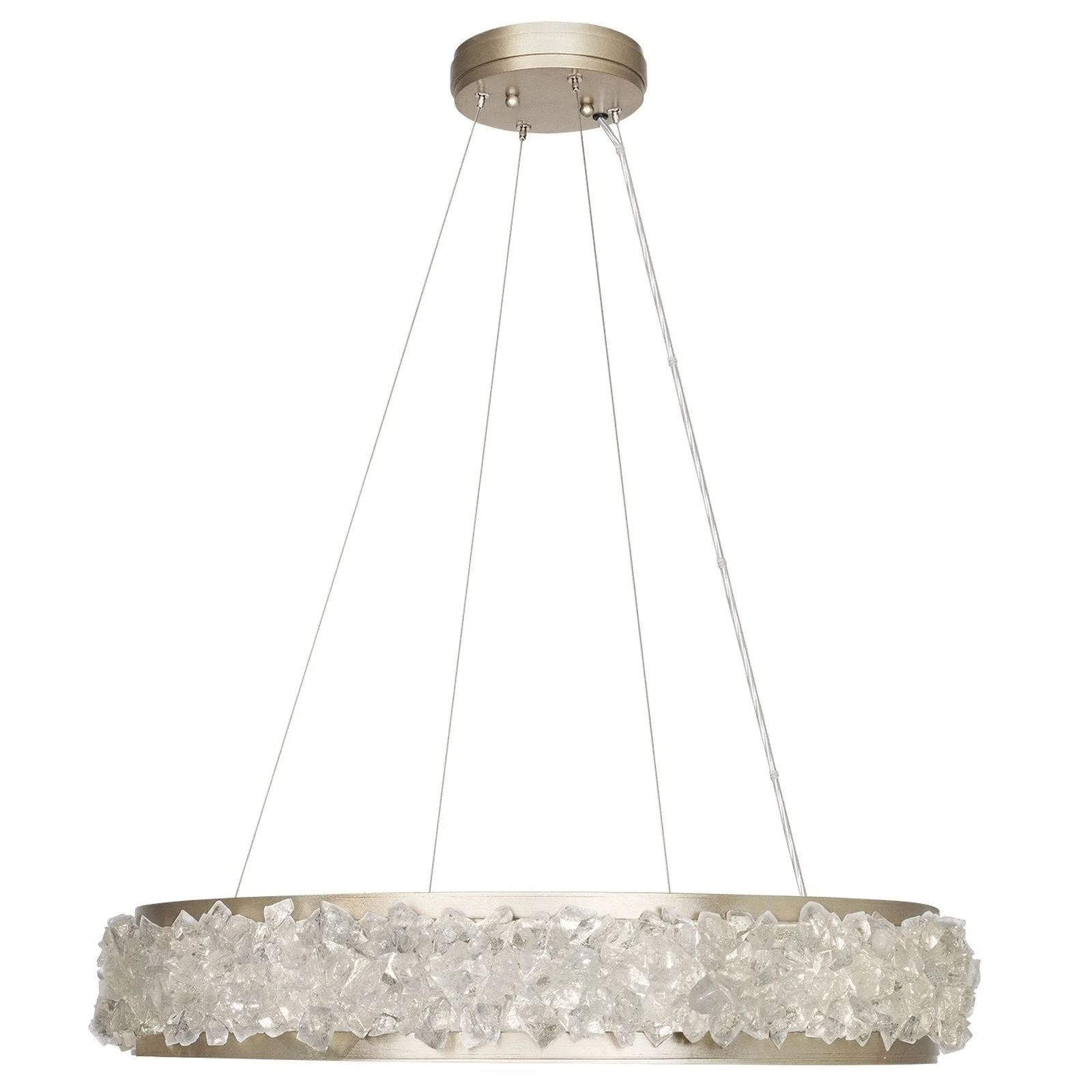 Fine Art Arctic Halo 30" Round Pendant - Image 4