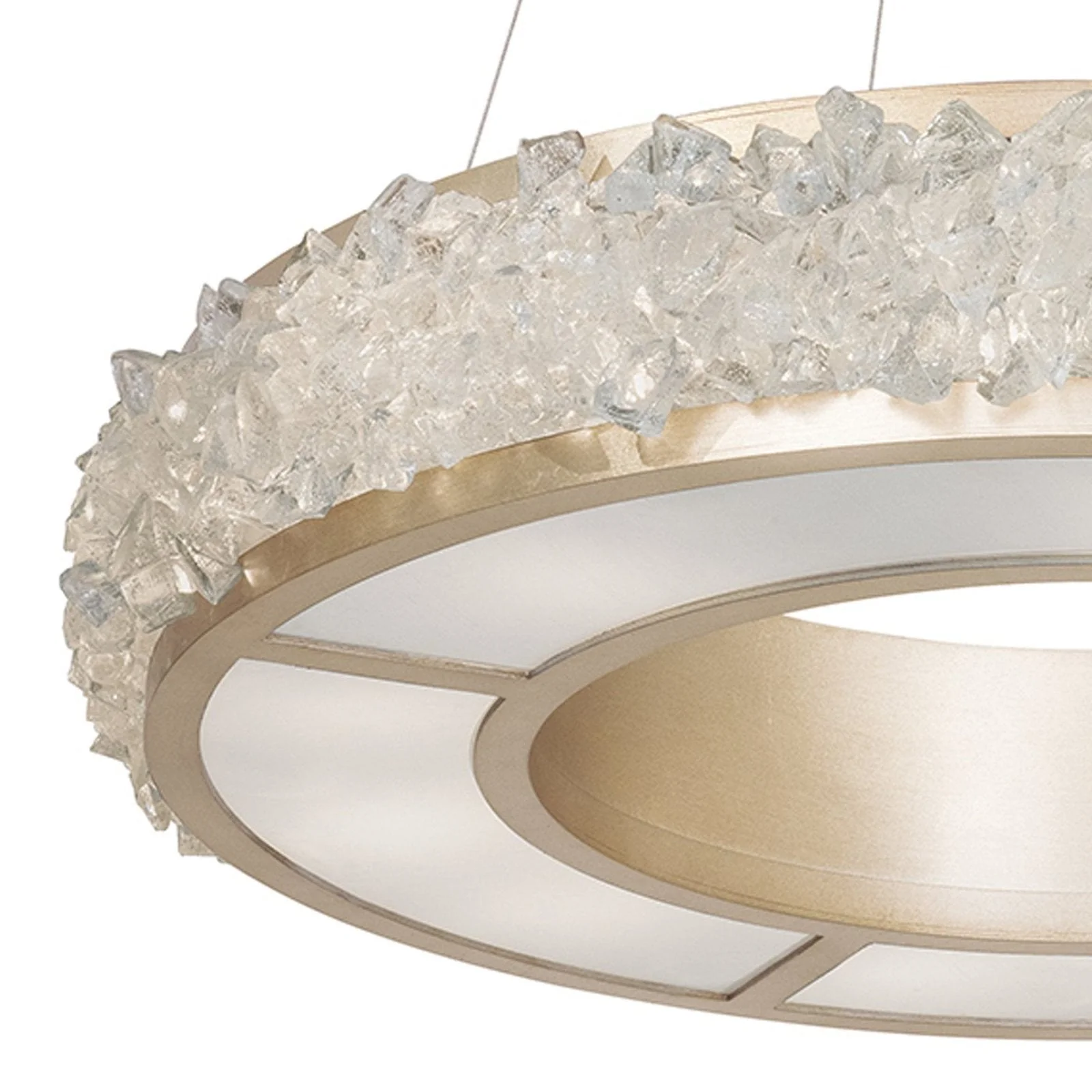 Fine Art Arctic Halo 30" Round Pendant - Image 8