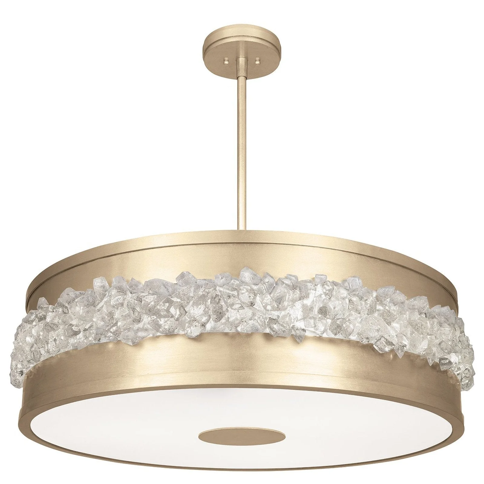 Fine Art Arctic Halo 32" Round Pendant - Image 4