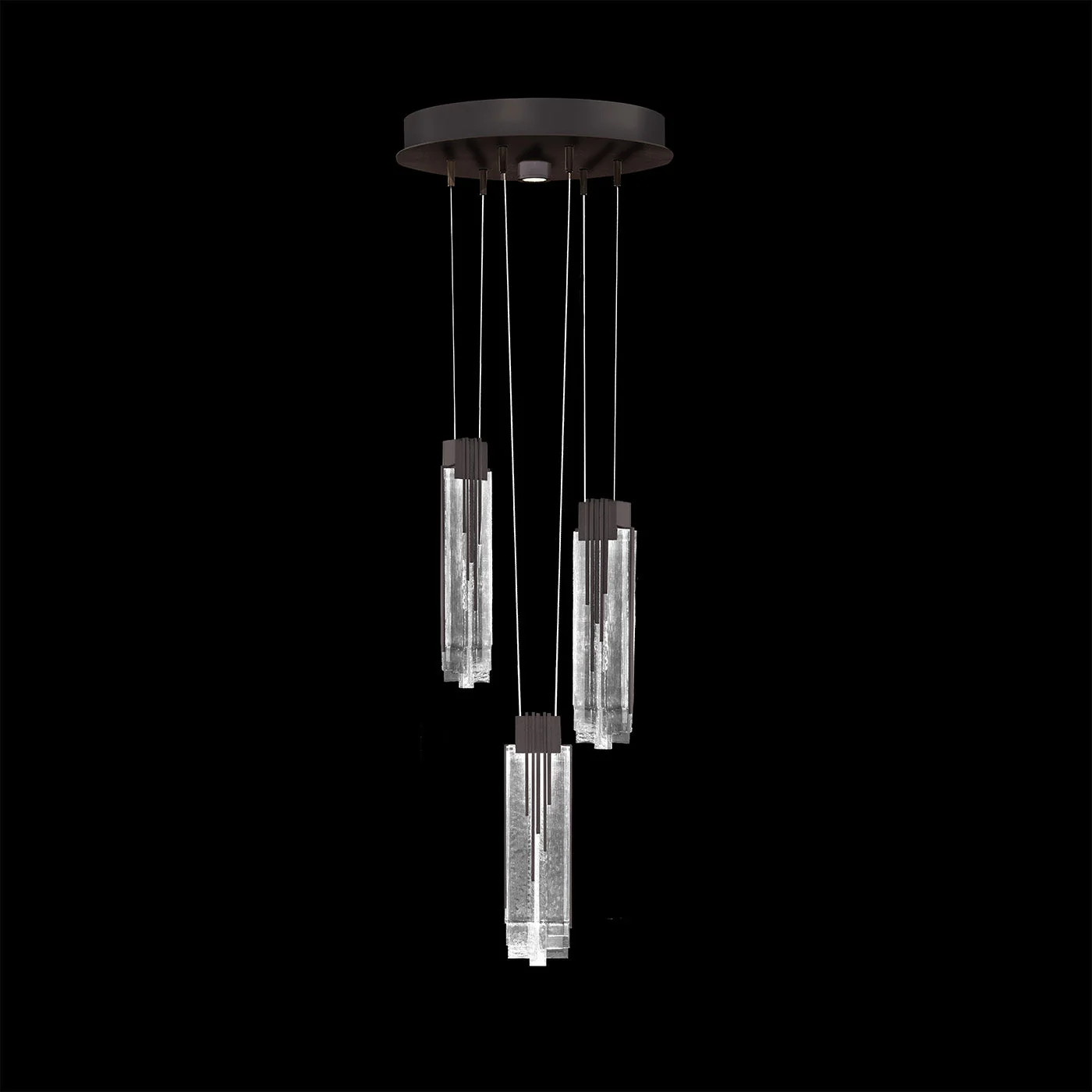 Fine Art Arpeggio 16"W Round Pendant - Image 3