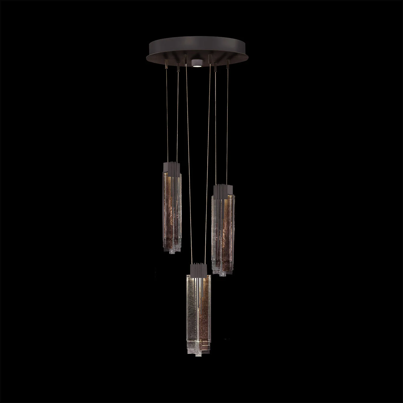 Fine Art Arpeggio 16"W Round Pendant - Image 4