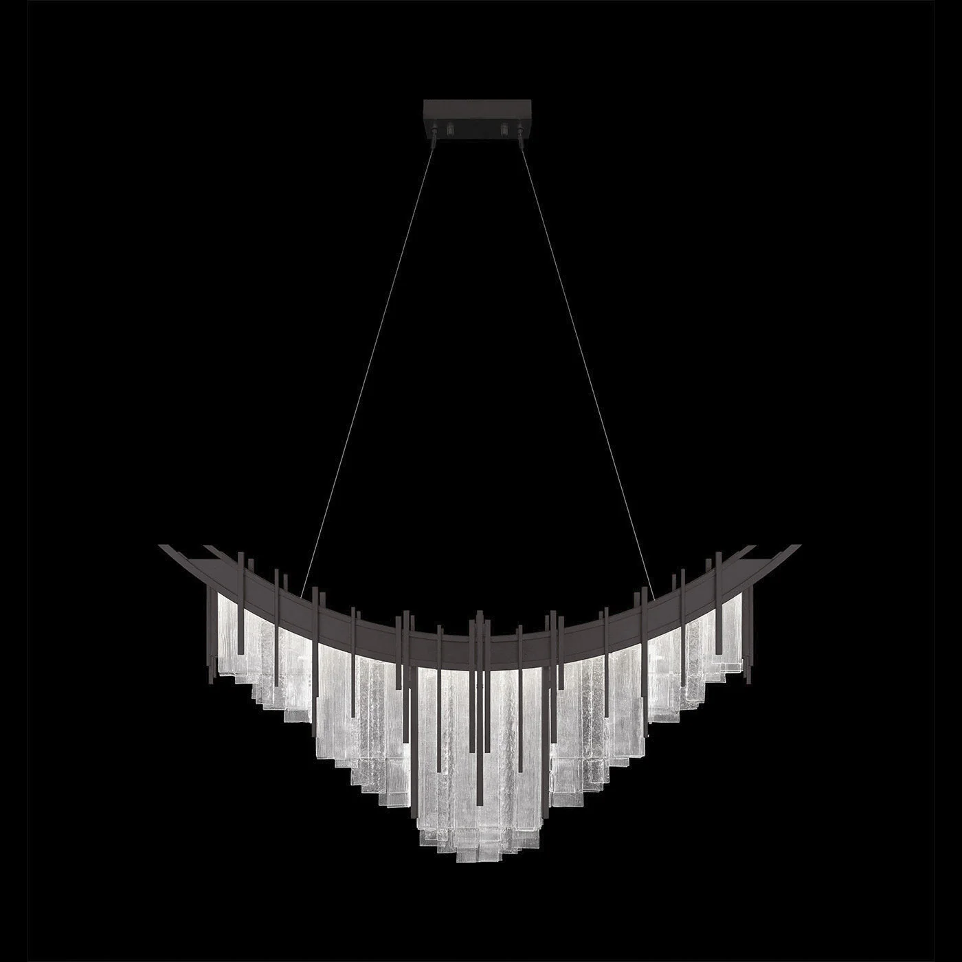 Fine Art Arpeggio 44.75"W Linear Pendant - Image 3