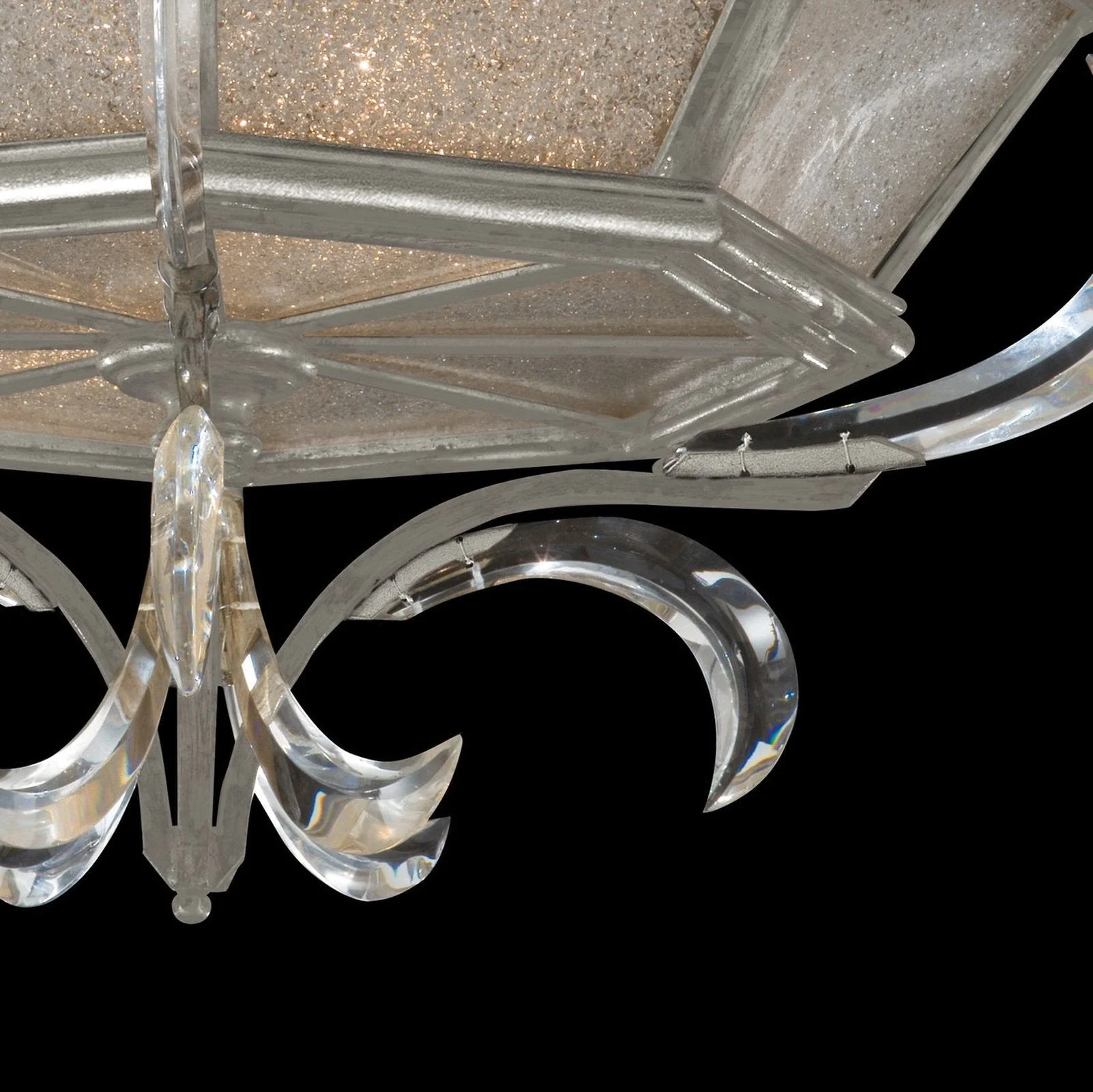 Fine Art Beveled Arcs 26" Flush Mount - Image 4