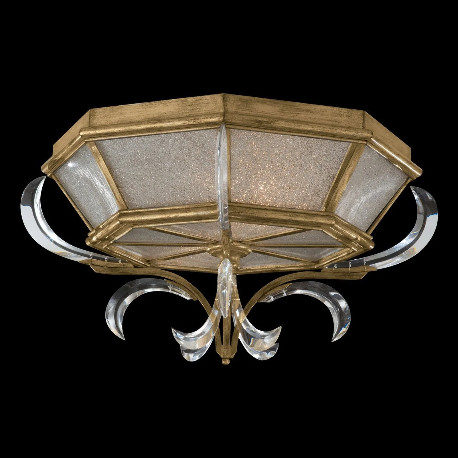 Fine Art Beveled Arcs 26" Flush Mount - Image 8