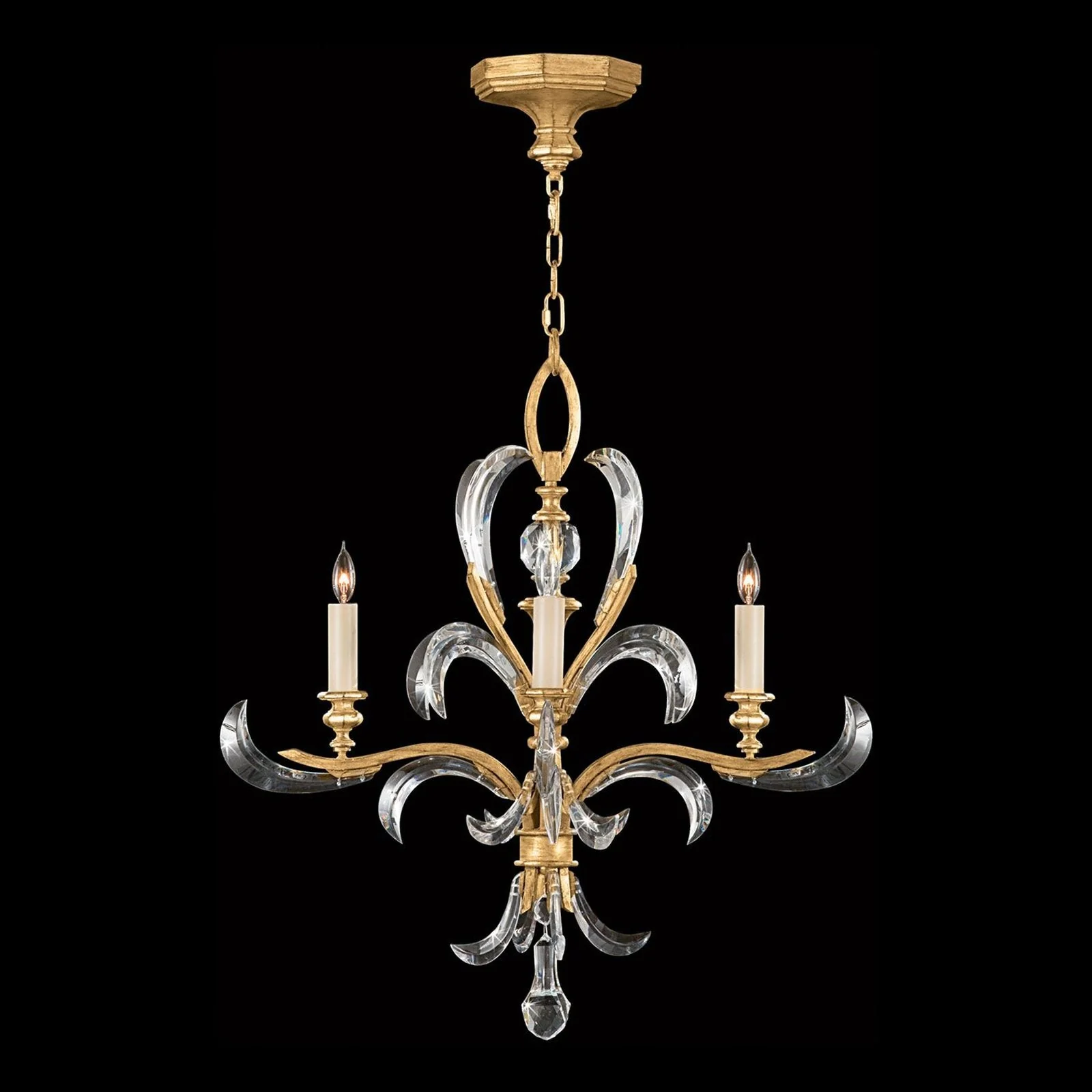 Fine Art Beveled Arcs 28" Chandelier - Image 10