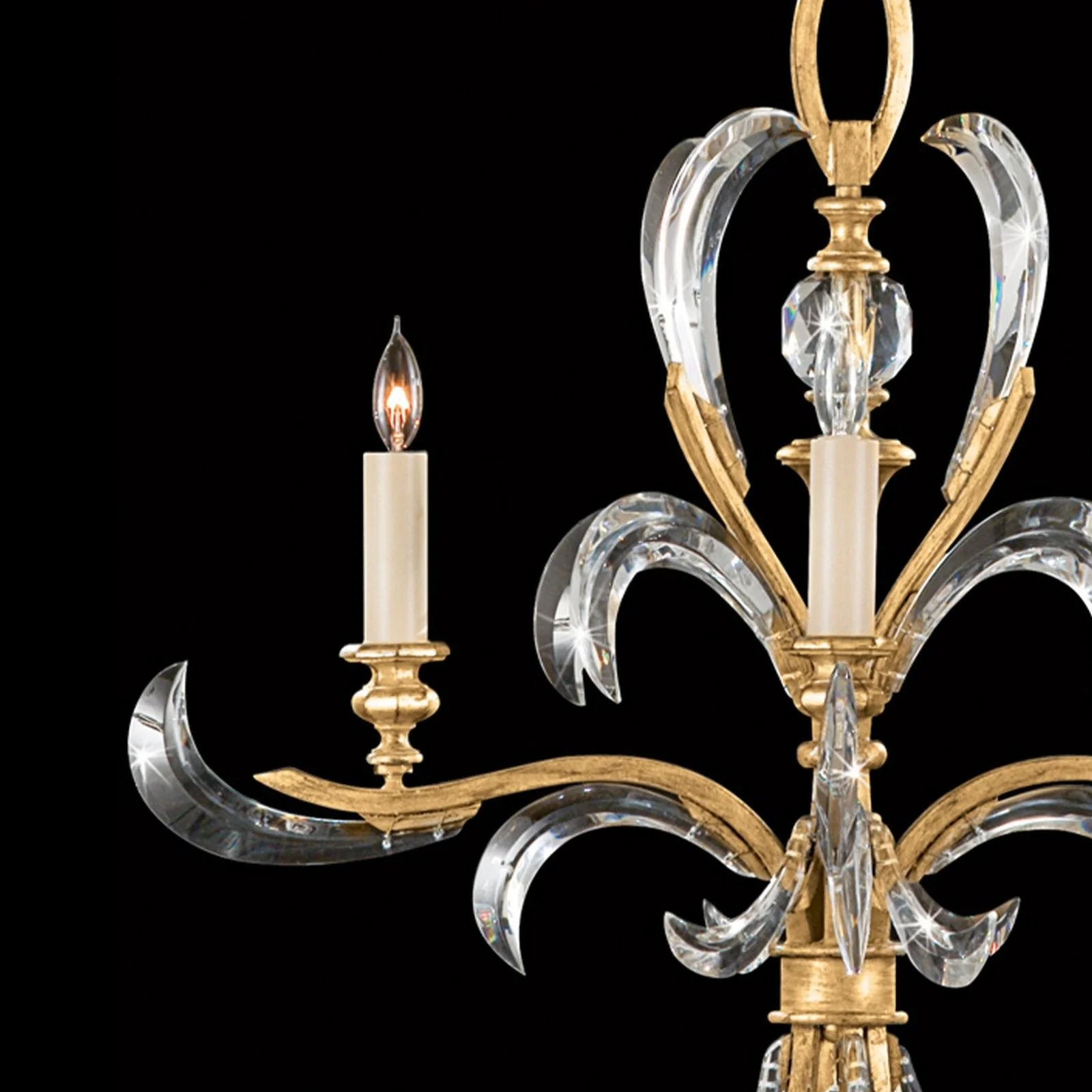 Fine Art Beveled Arcs 28" Chandelier - Image 11