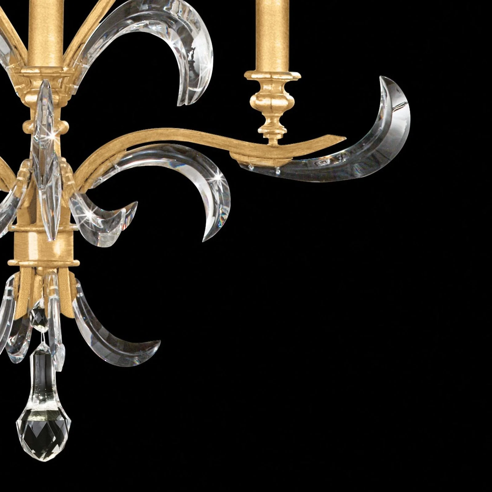 Fine Art Beveled Arcs 28" Chandelier - Image 2