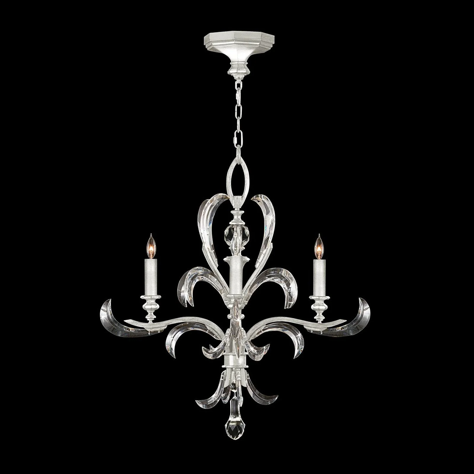 Fine Art Beveled Arcs 28" Chandelier - Image 4
