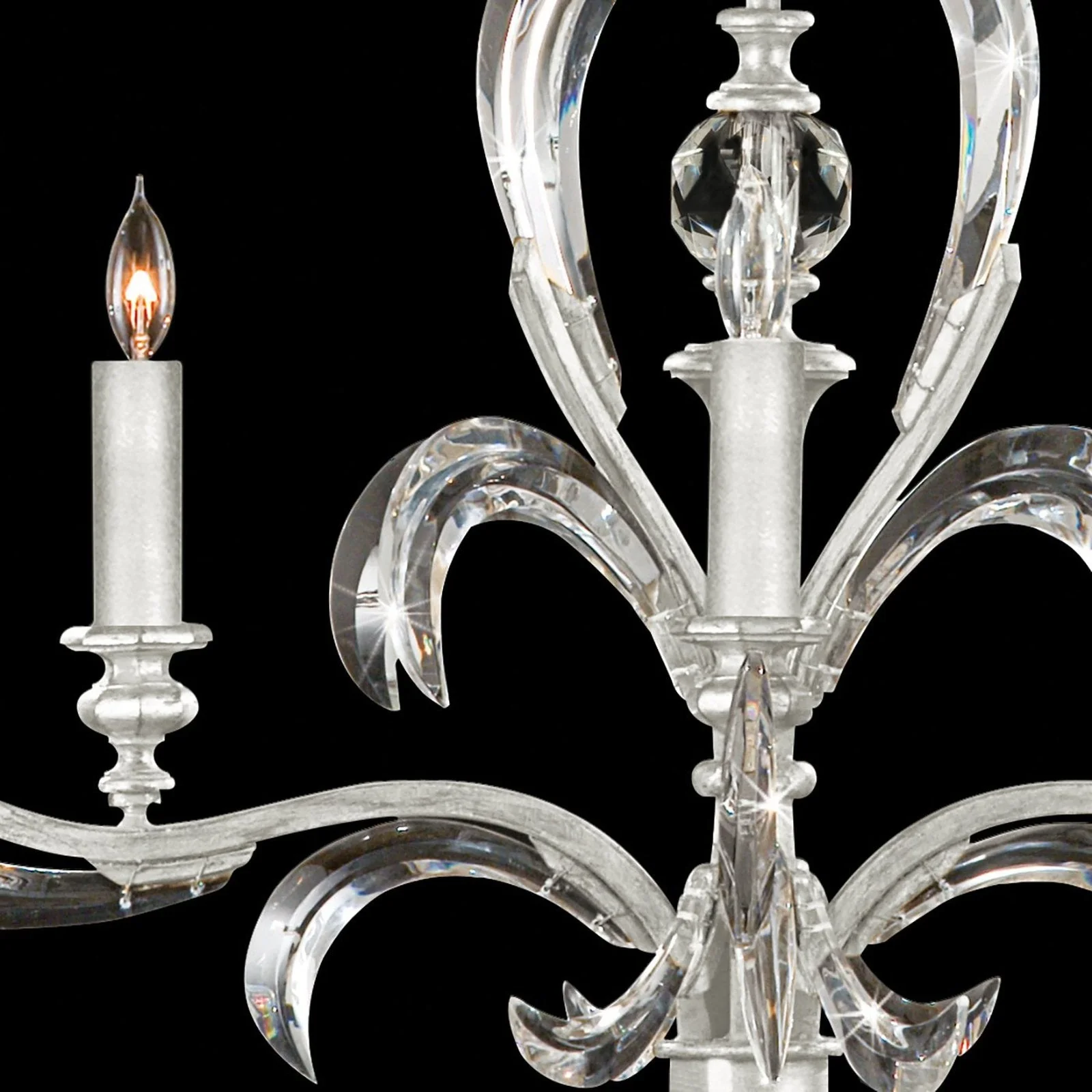 Fine Art Beveled Arcs 28" Chandelier - Image 6