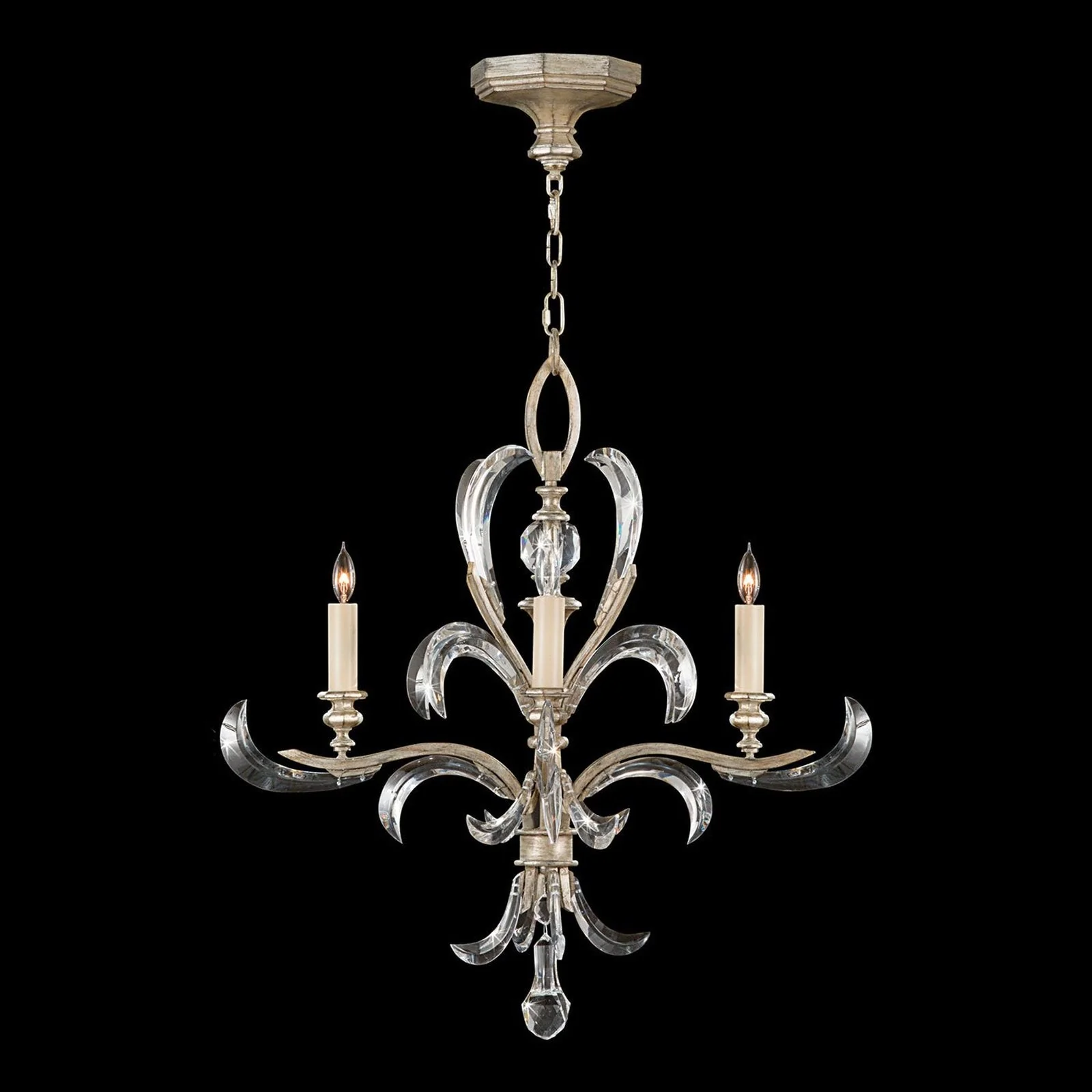 Fine Art Beveled Arcs 28" Chandelier - Image 7