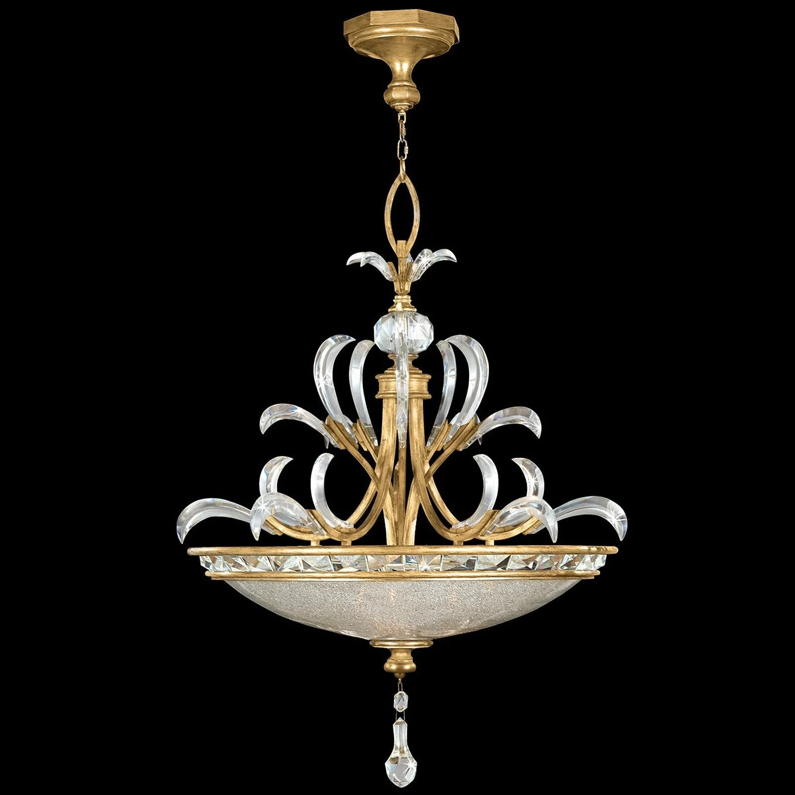 Fine Art Beveled Arcs 32" Pendant - Image 10