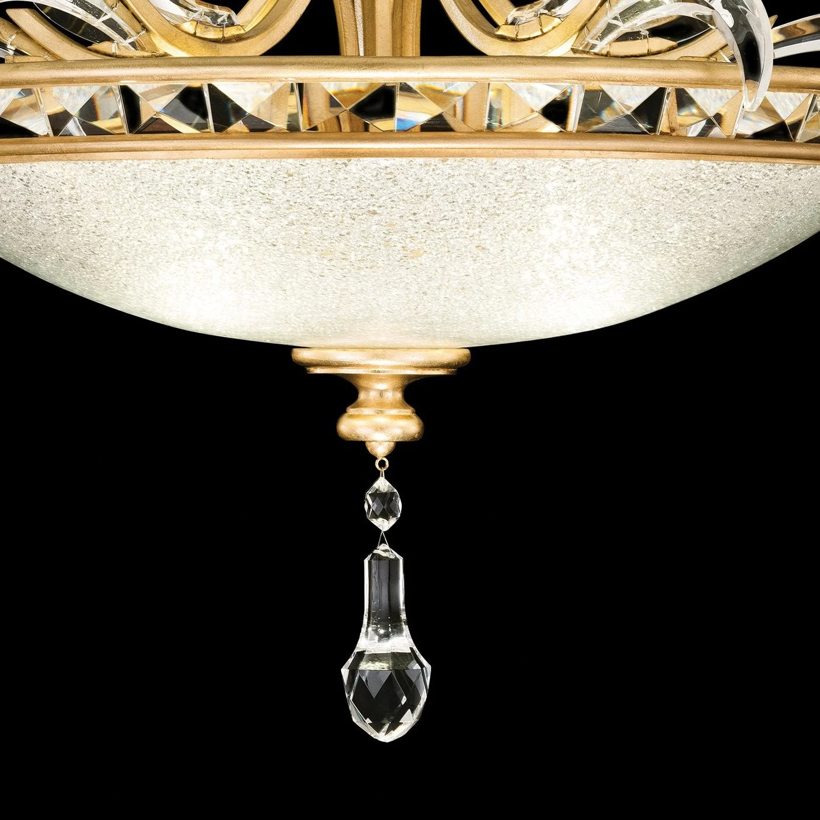 Fine Art Beveled Arcs 32" Pendant - Image 2