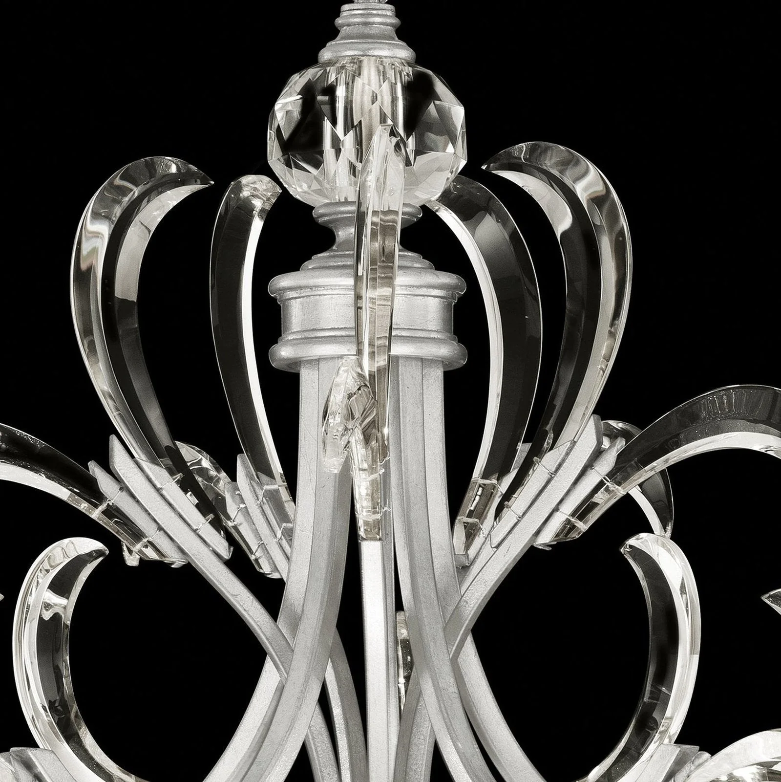 Fine Art Beveled Arcs 32" Pendant - Image 5