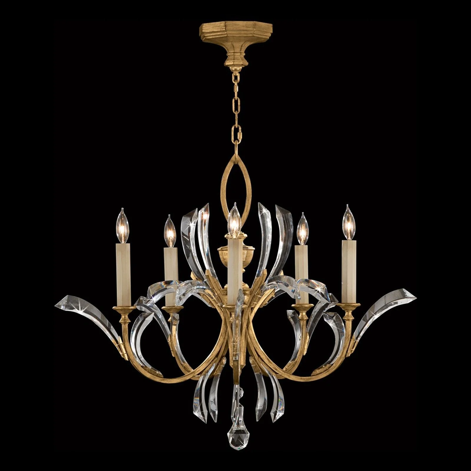Fine Art Beveled Arcs 36" Chandelier - Image 10