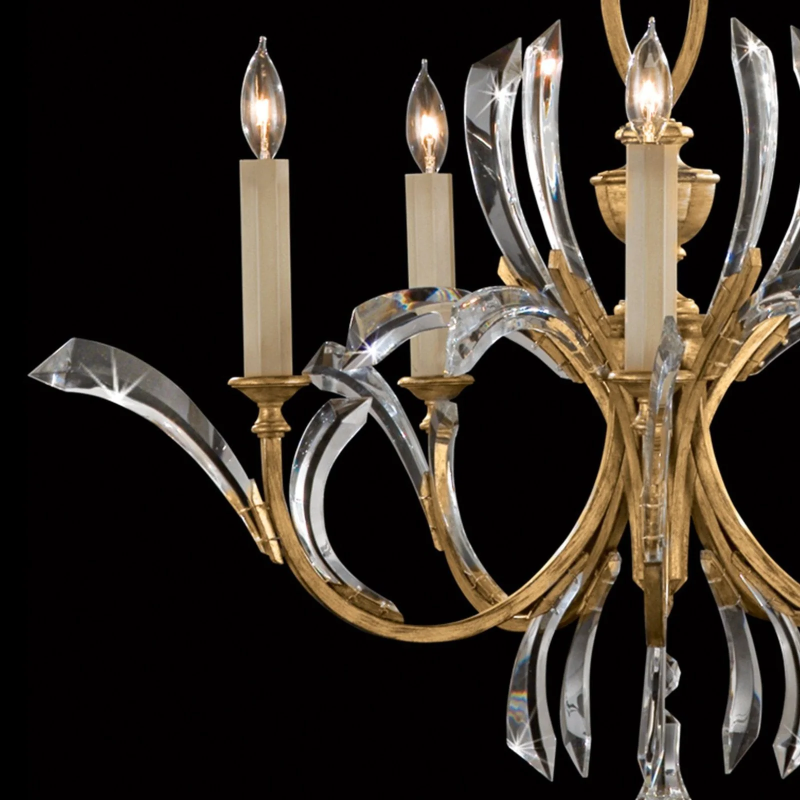 Fine Art Beveled Arcs 36" Chandelier - Image 11