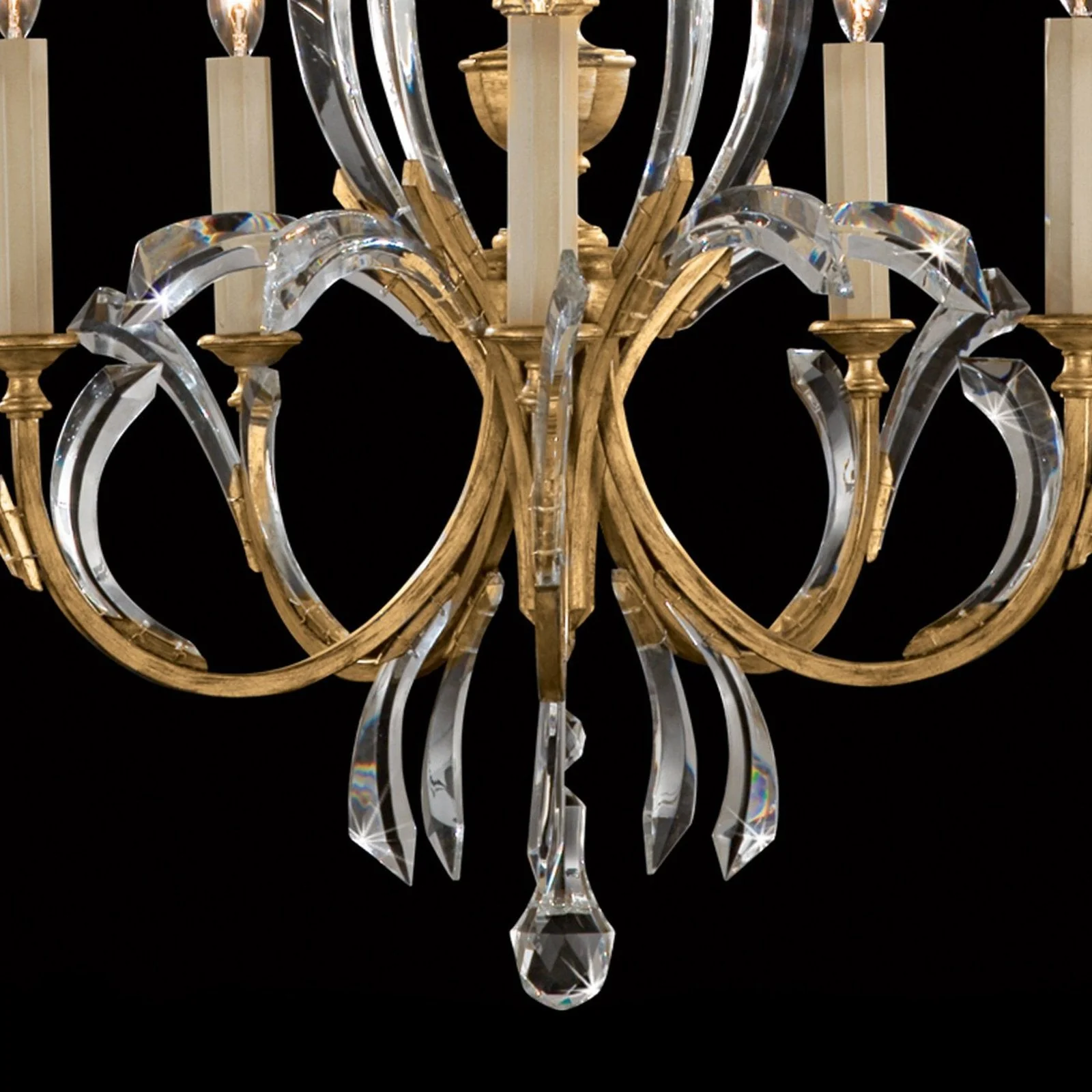 Fine Art Beveled Arcs 36" Chandelier - Image 12
