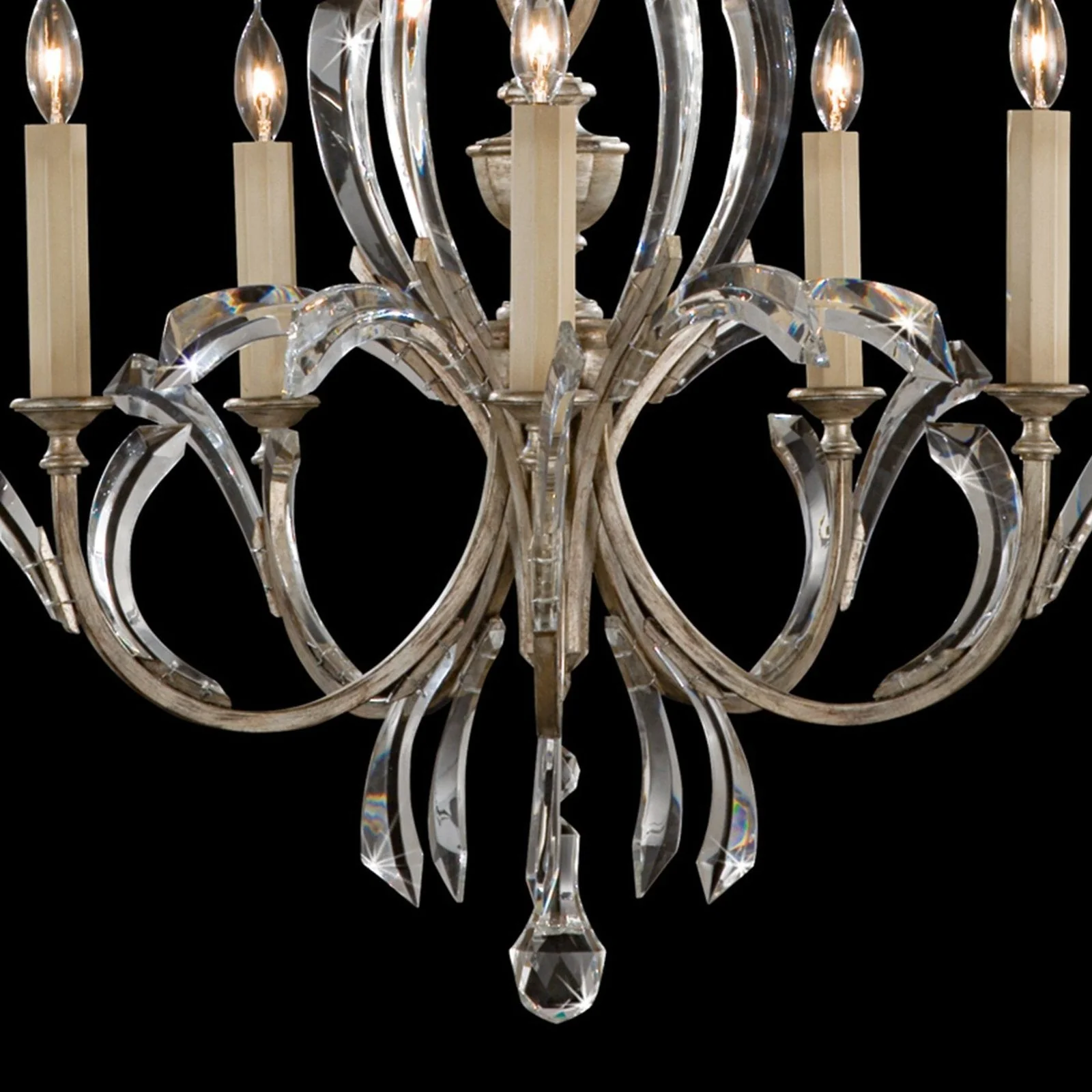 Fine Art Beveled Arcs 36" Chandelier - Image 9