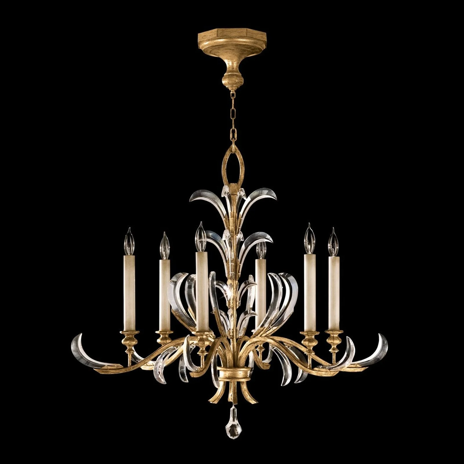 Fine Art Beveled Arcs 37" Chandelier - Image 10