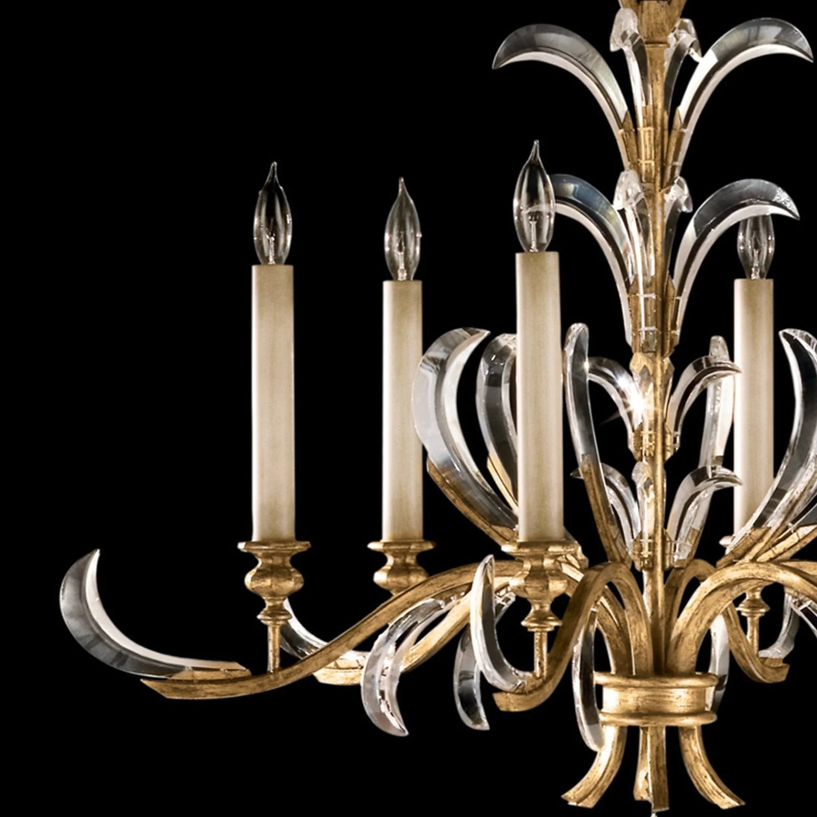 Fine Art Beveled Arcs 37" Chandelier - Image 11