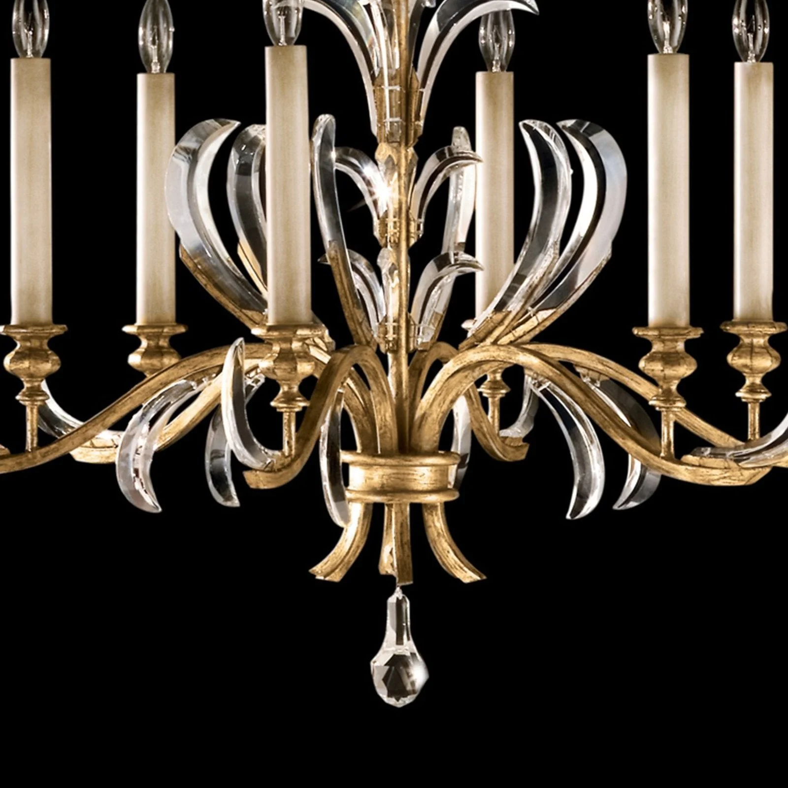 Fine Art Beveled Arcs 37" Chandelier - Image 12